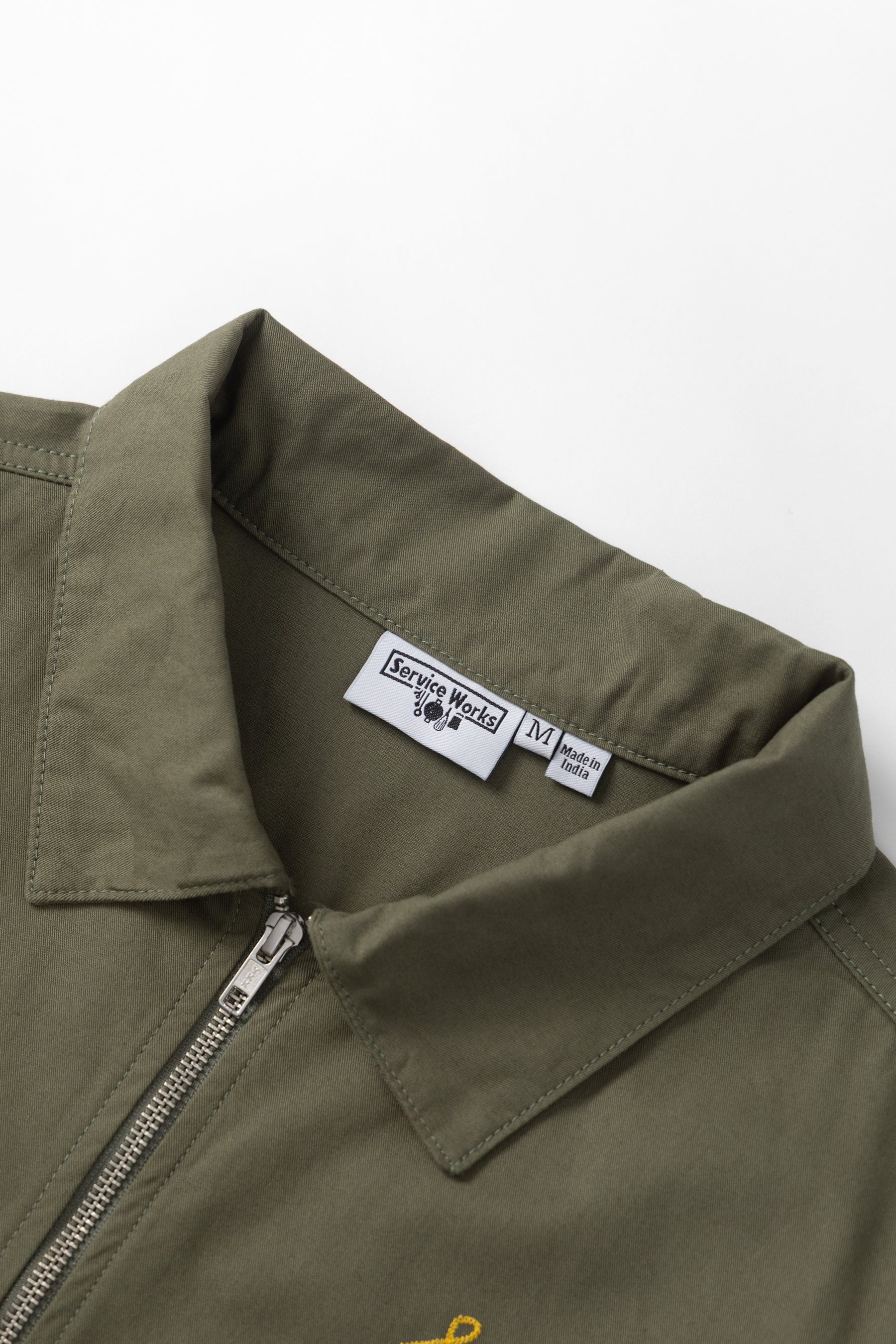 Twill Work Jacket - Olive