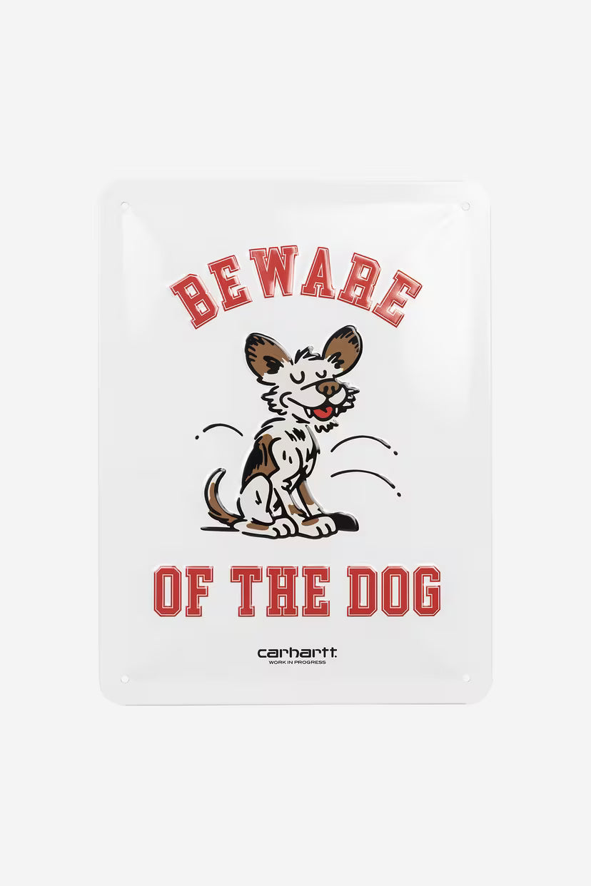 Wild Dog Beware Plate - Multicolour