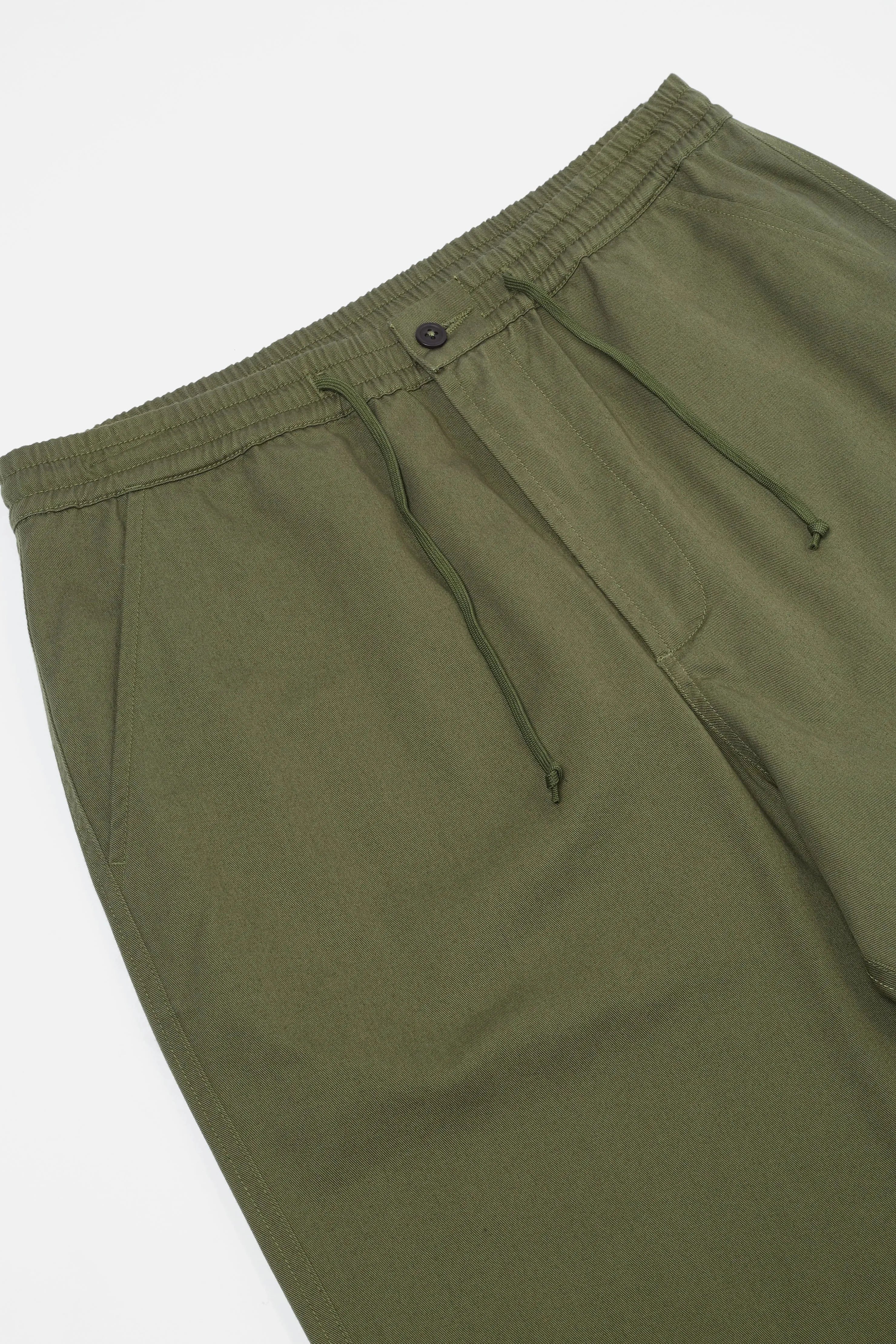 Hi Water Trouser - Light Olive Twill
