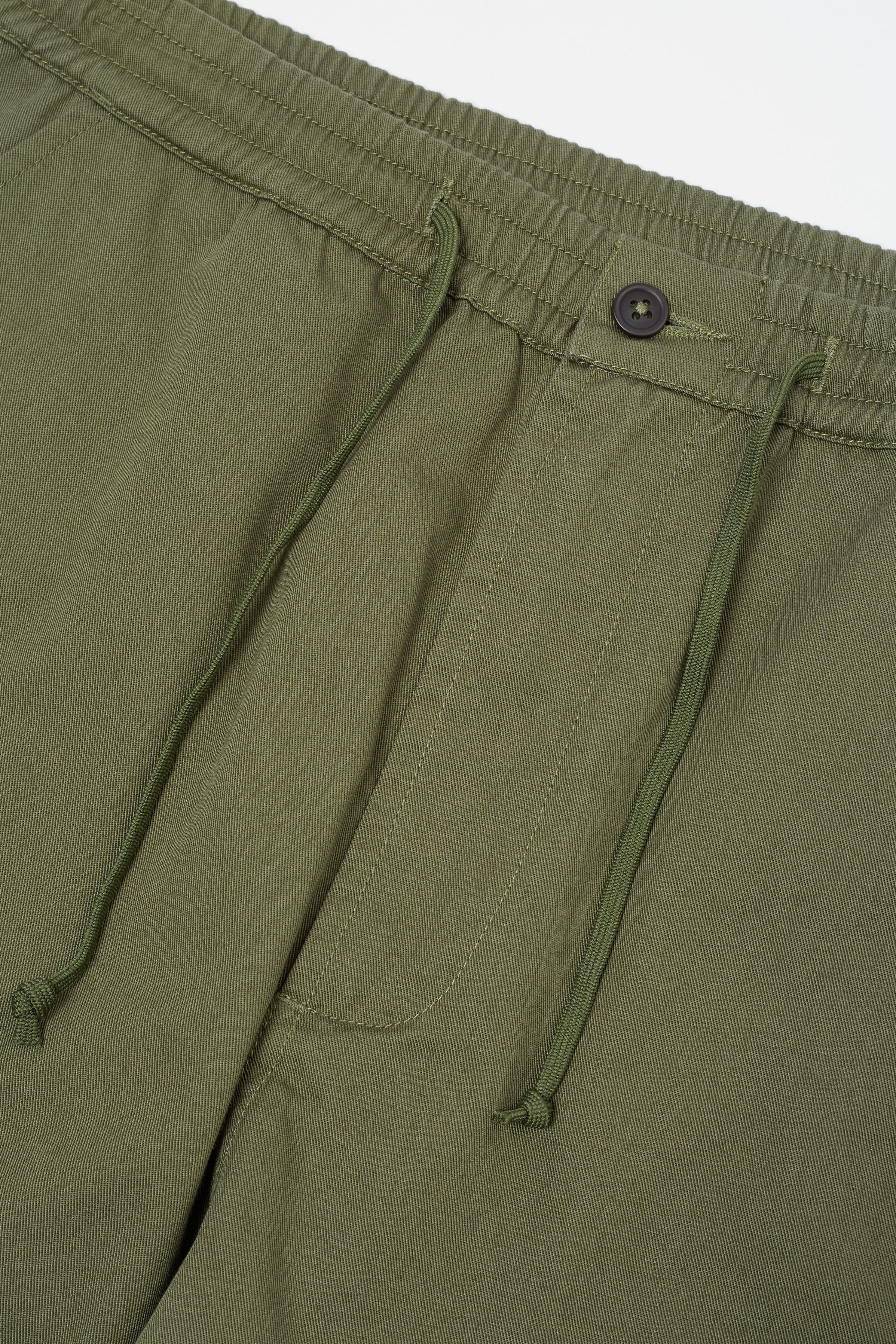 Hi Water Trouser - Light Olive Twill