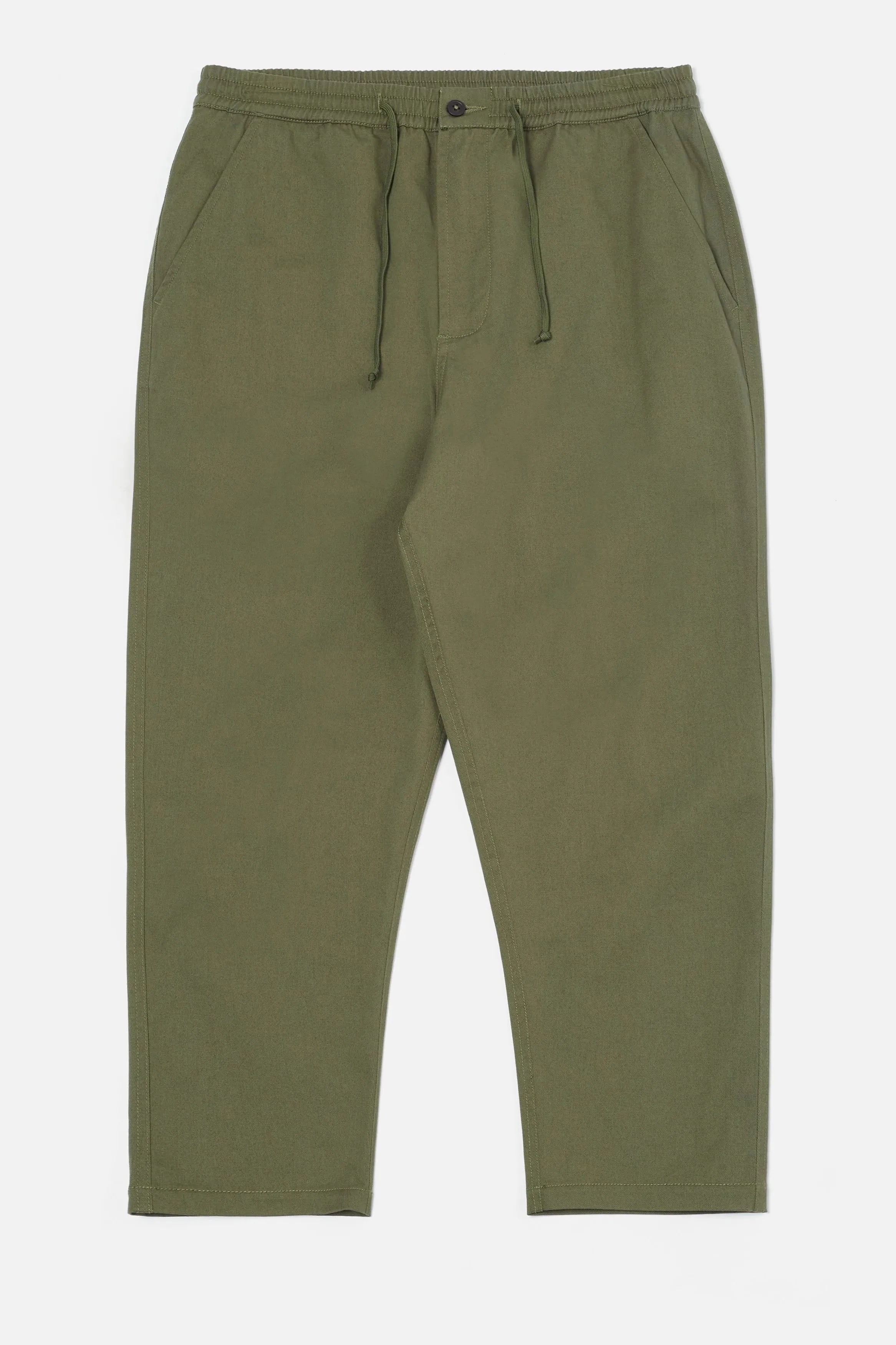 Hi Water Trouser - Light Olive Twill