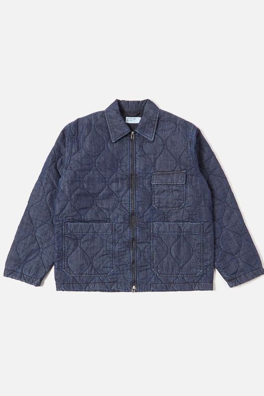 Gower Jacket - Indigo Quilt Denim