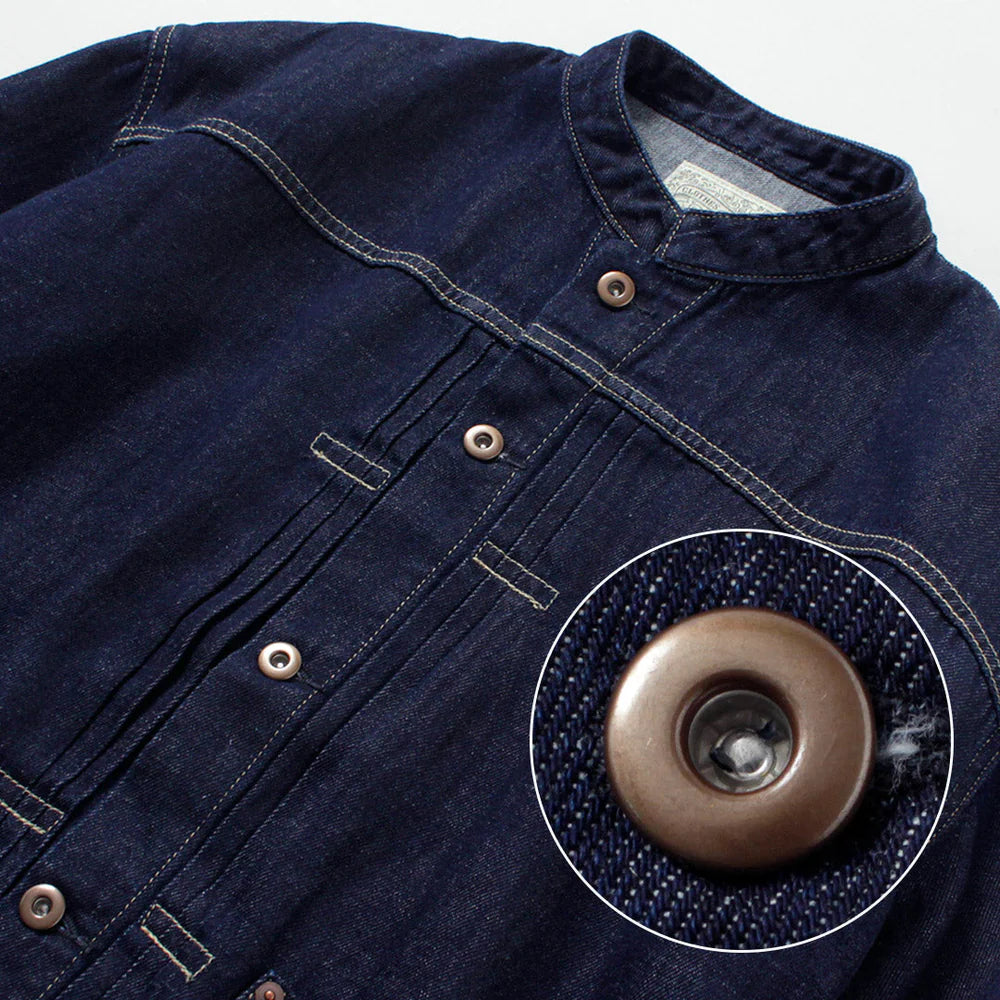 9oz 3-Tuck Denim Jacket - One Wash