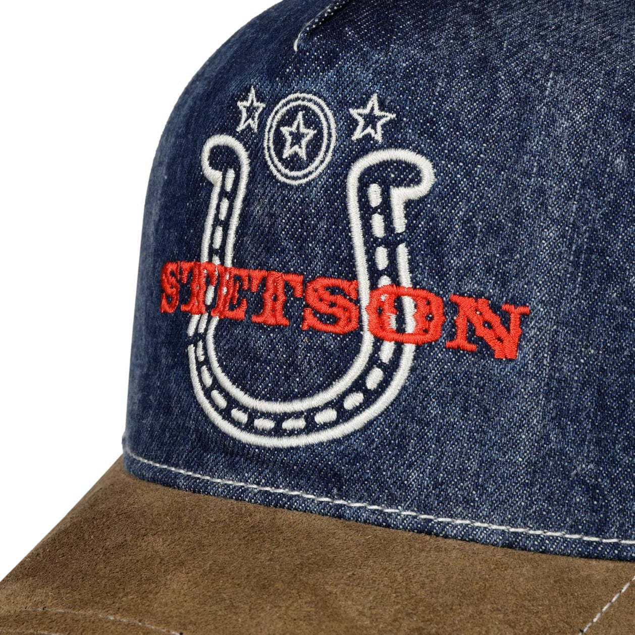 Western Denim Cap - Navy