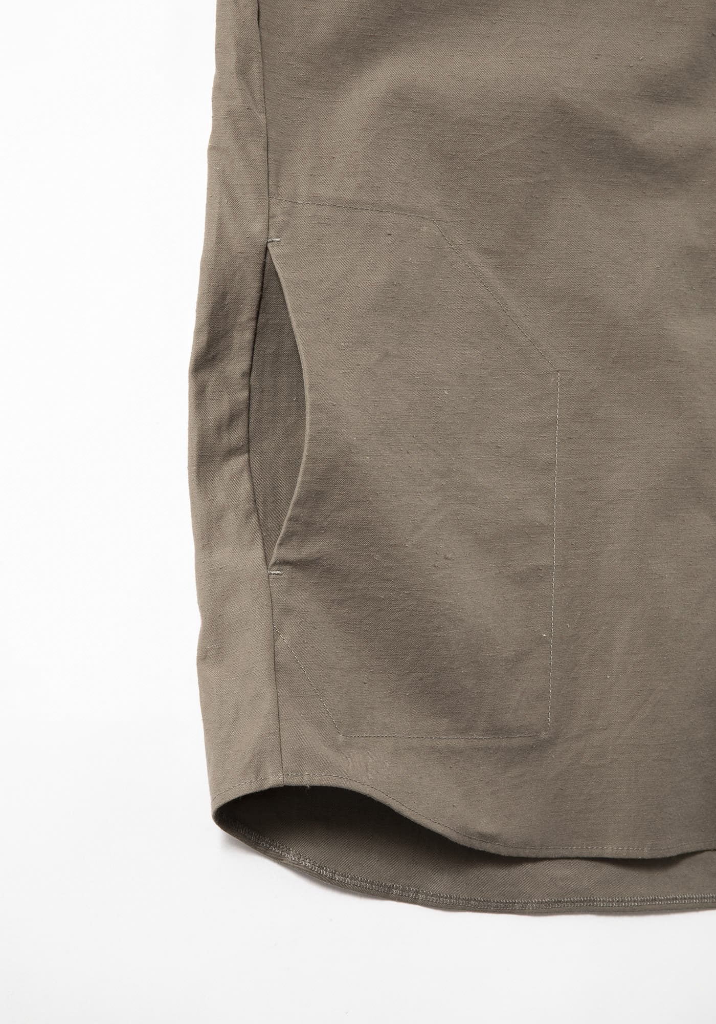 Back Nep BB Shirt - Sepia