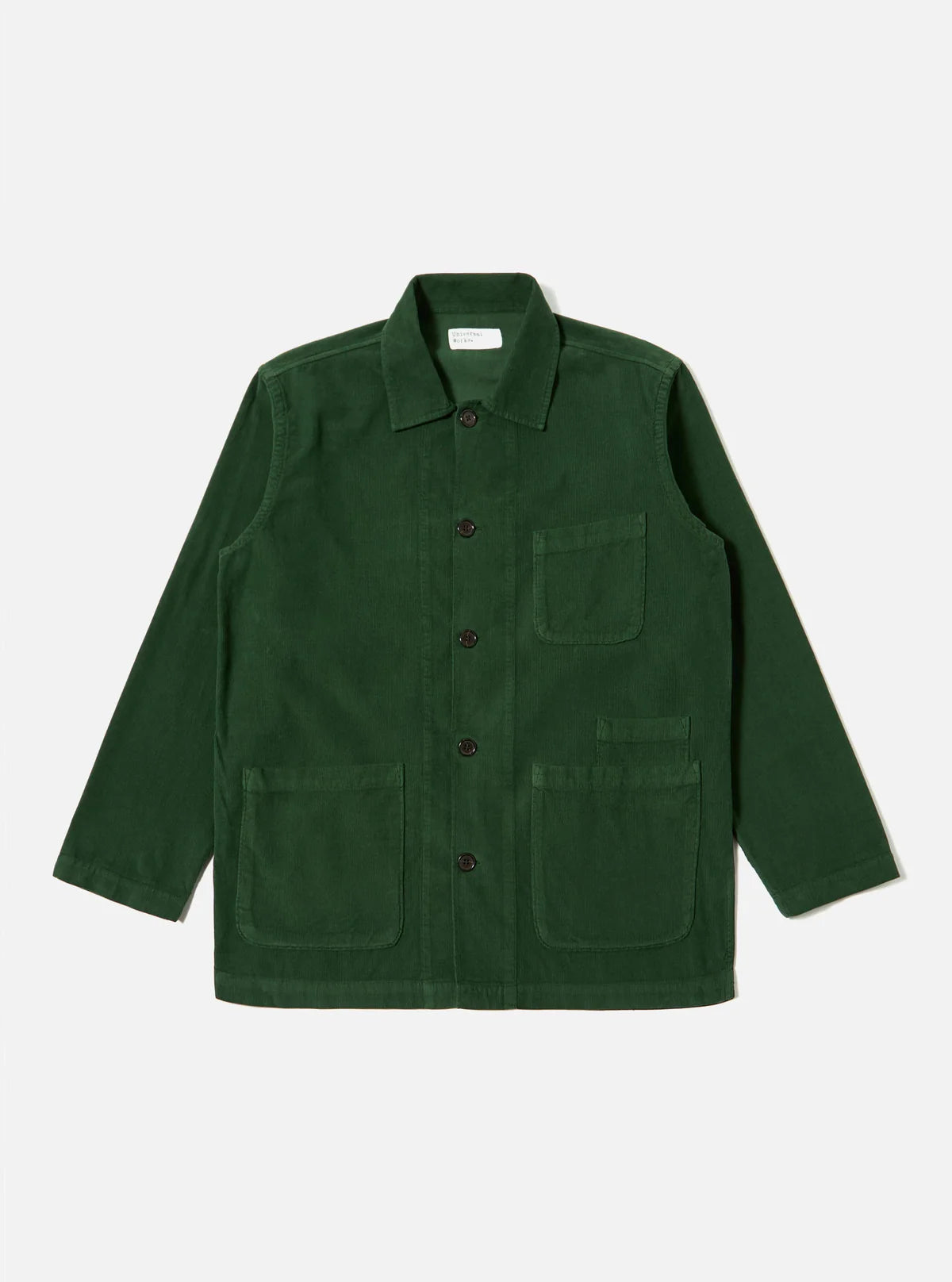 Bakers Overshirt - Green Fine Cord