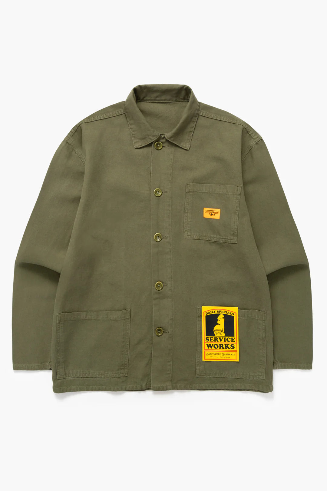 Chore Shirt - Olive Canvas