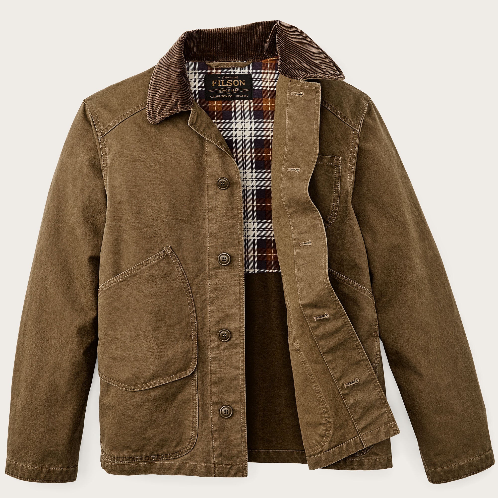 Canvas Outfitter Jacket - Kangaroo