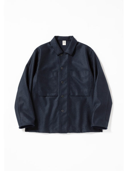 Comp Wool BB Shirt - Navy