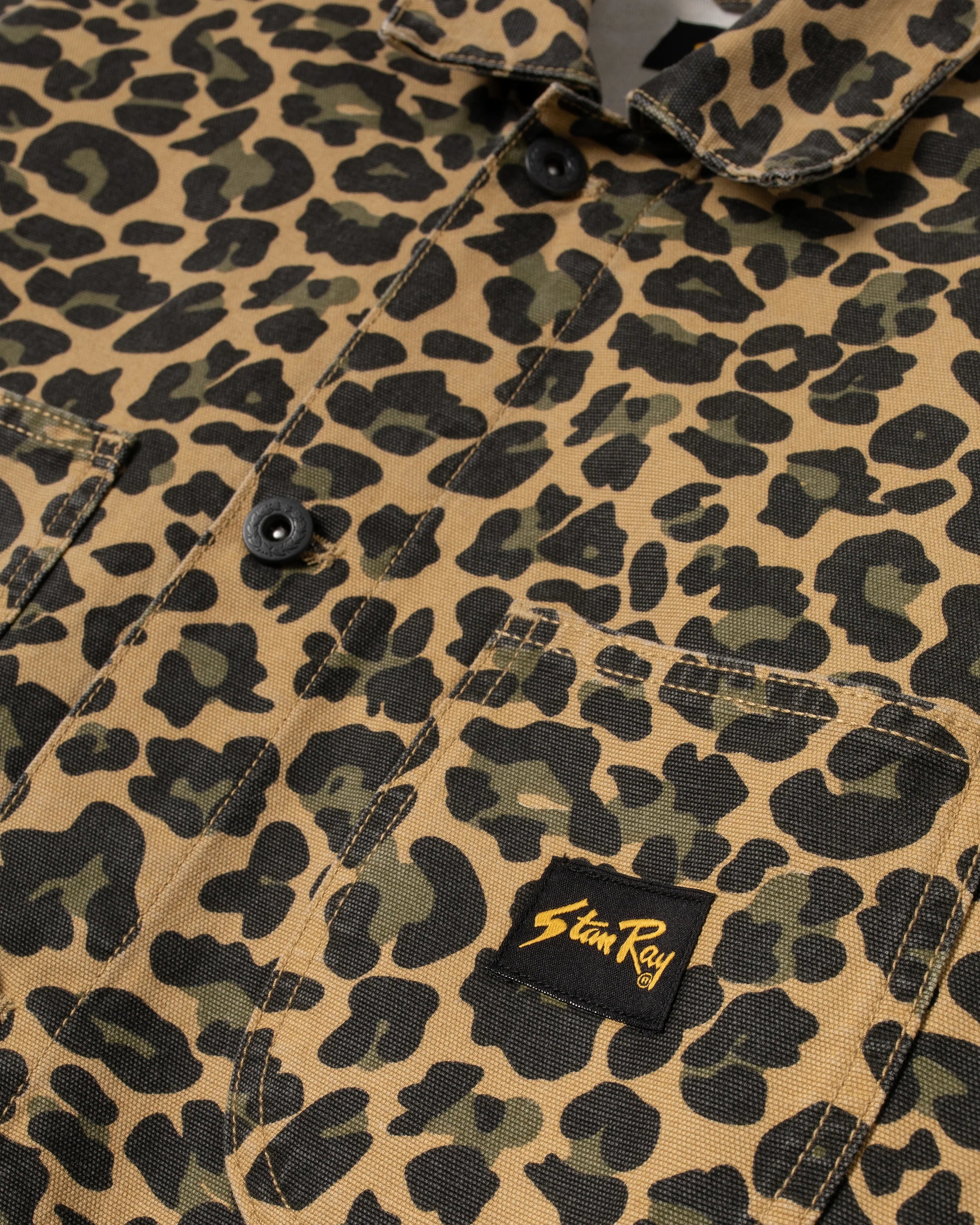 Coverall Jacket - Leopard Camo