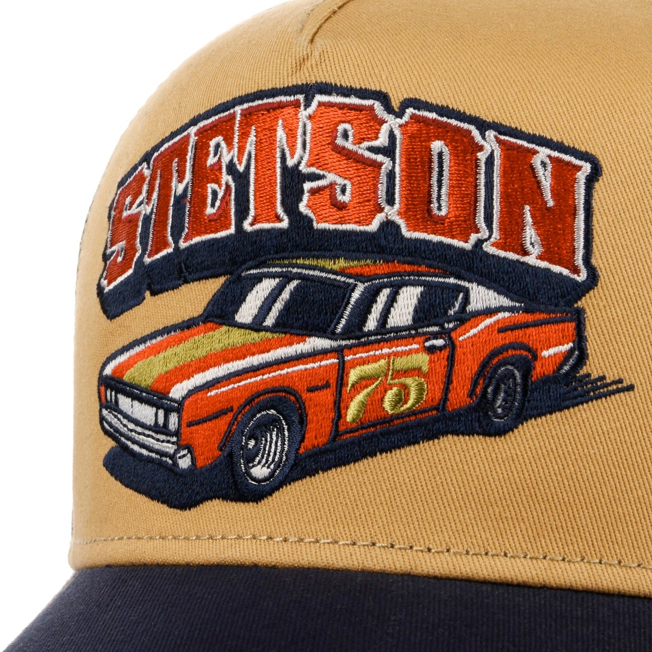 Indy Trucker Cap - Navy/Ochre