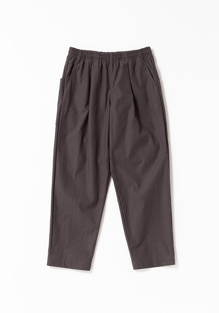 Back Nep Umps Pants - Dark Grey (Long Length)
