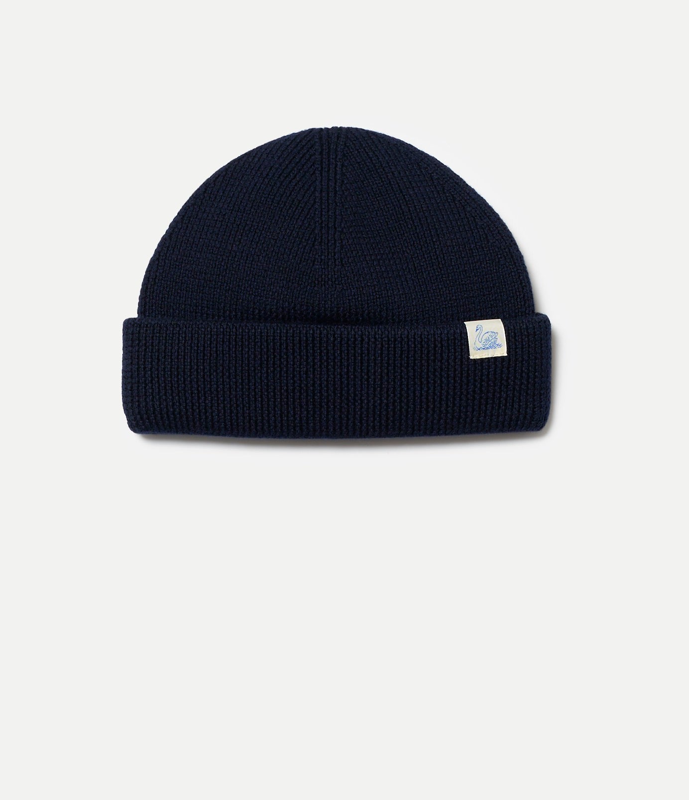 Merino Wool Watch Cap - Dark Navy