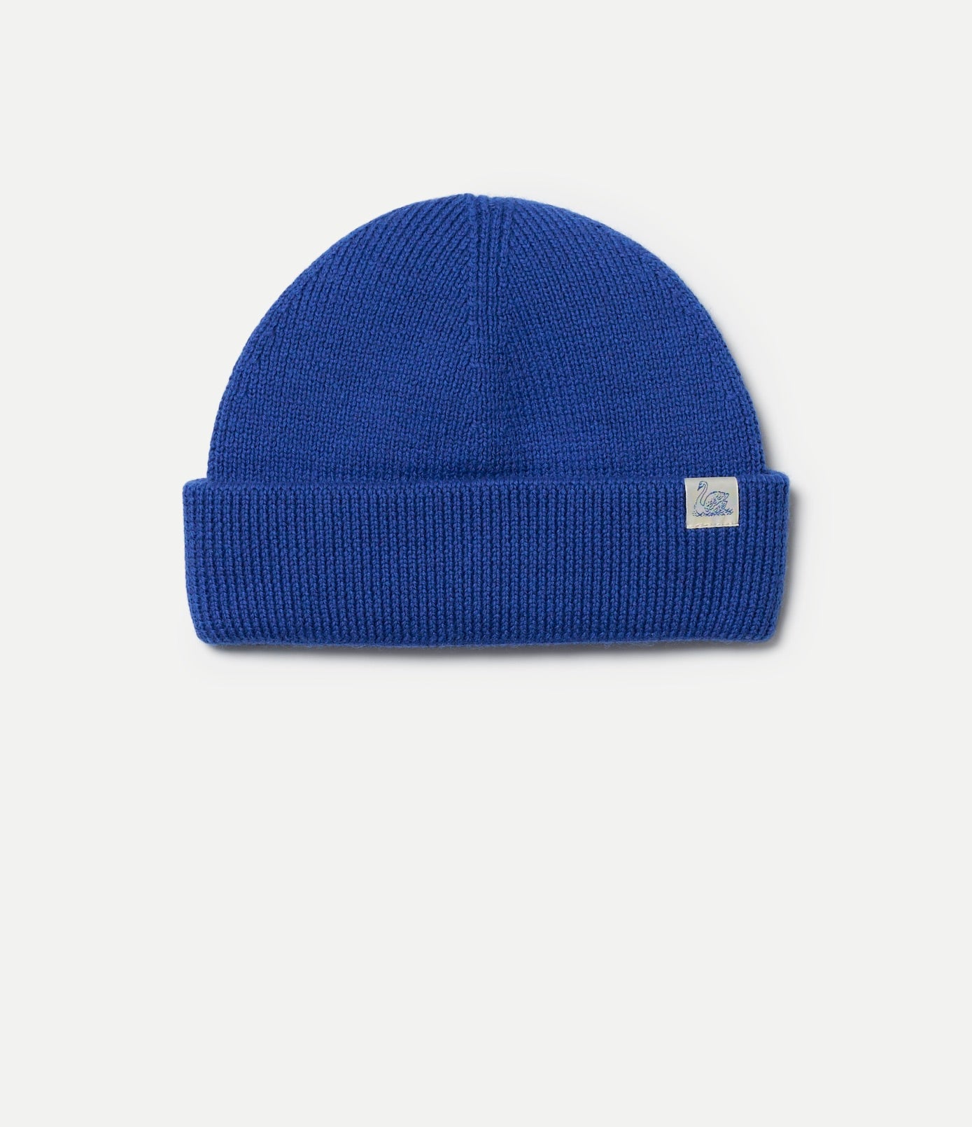 Merino Wool Watch Cap - Swan Blue
