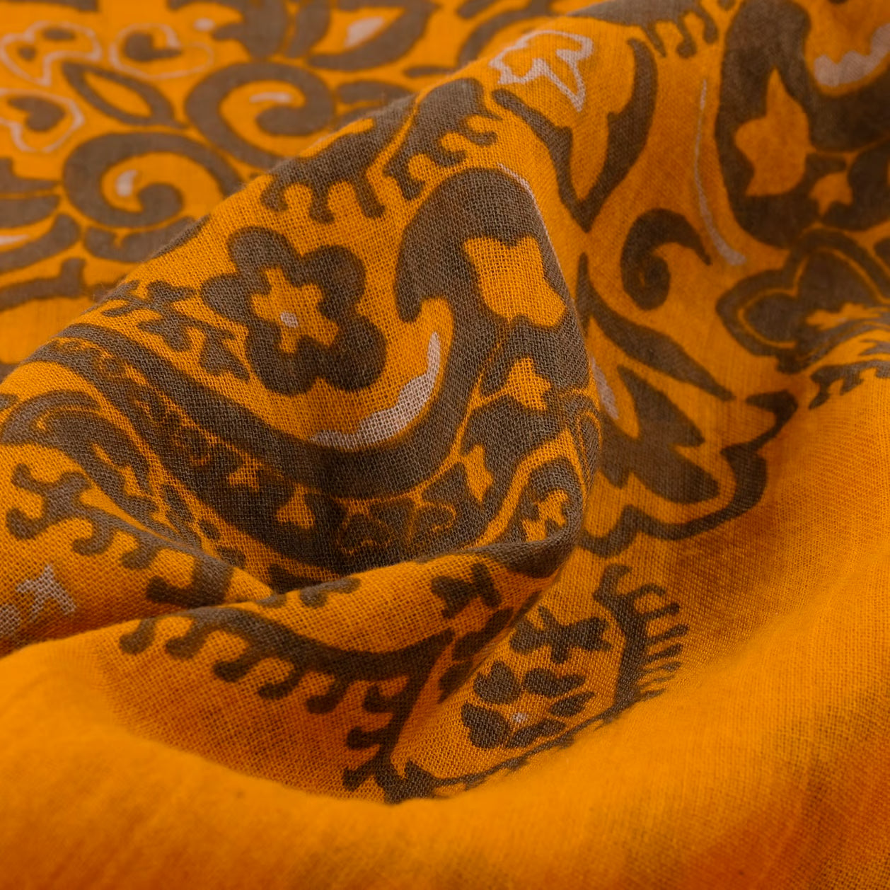 Paisley Bandana - Yellow