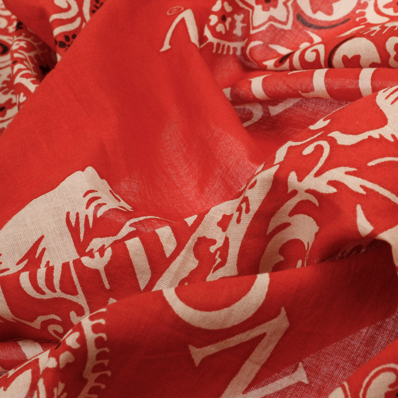 Paisley Bandana - Red