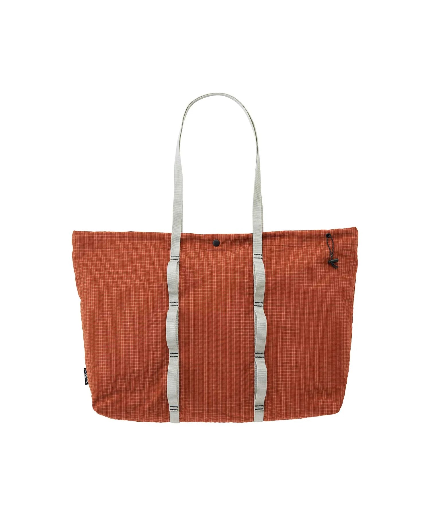 Plaid Climbing Tote - Brick