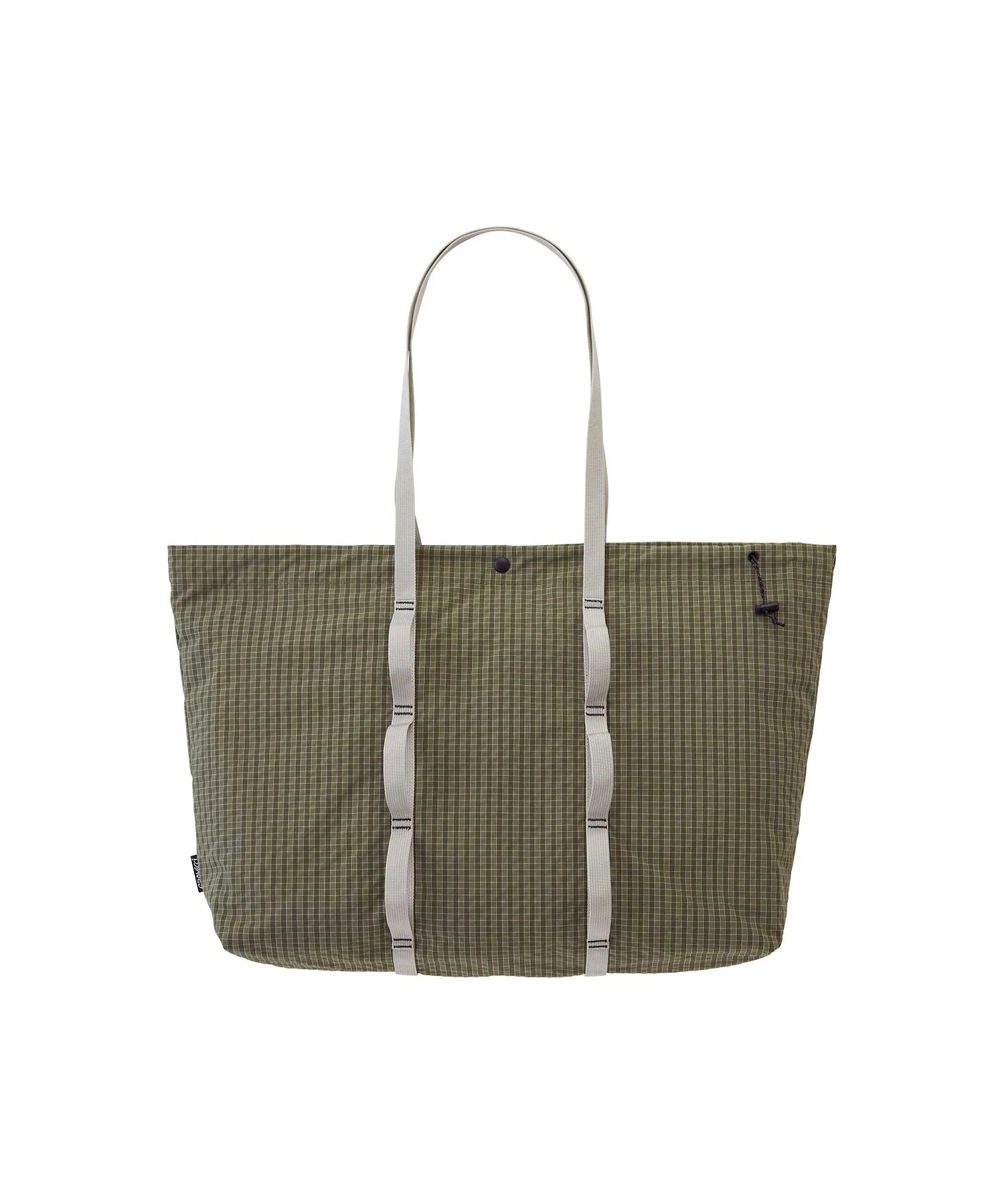 Plaid Climbing Tote - Olive