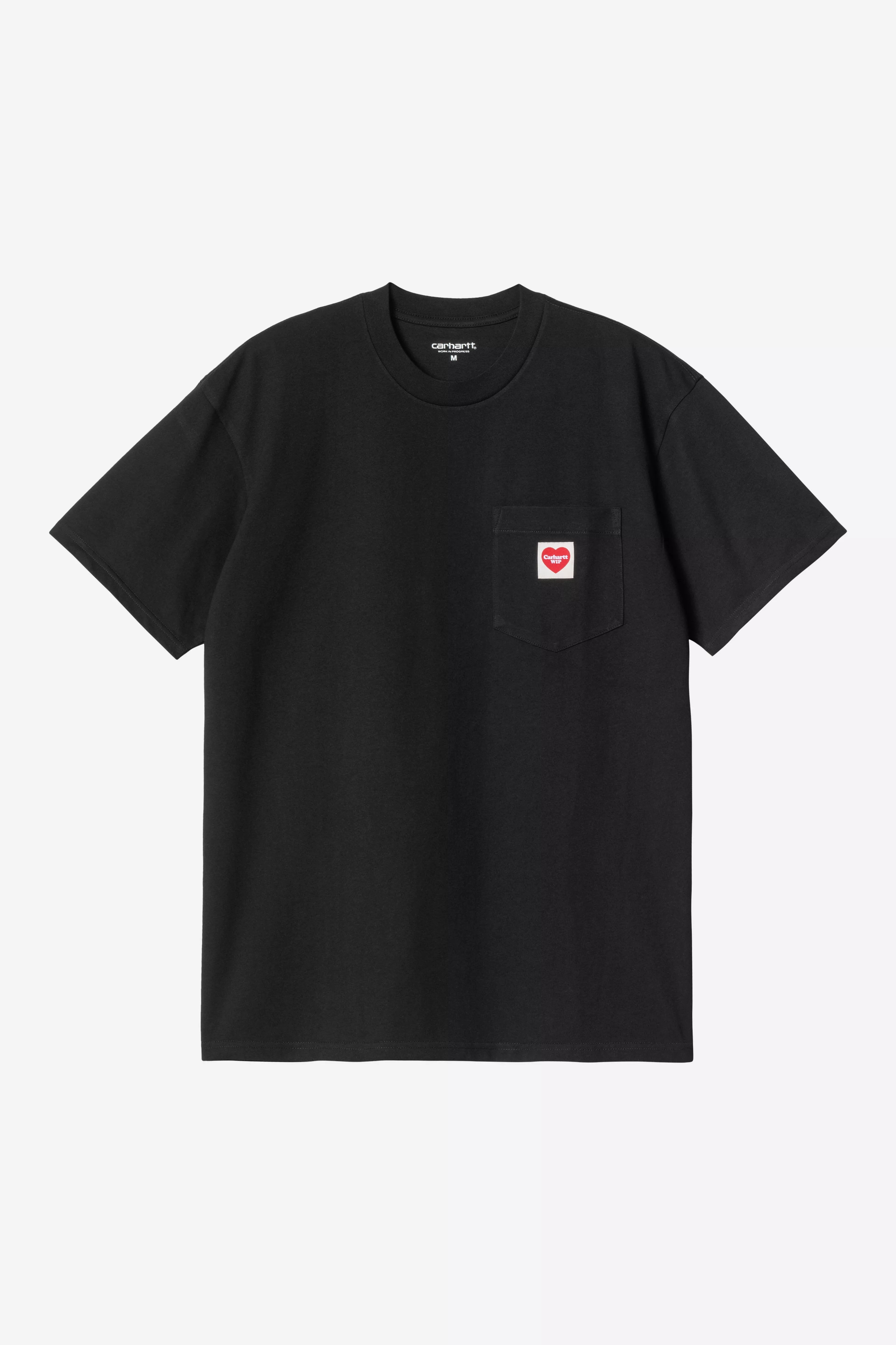 Pocket Heart T Shirt - Black