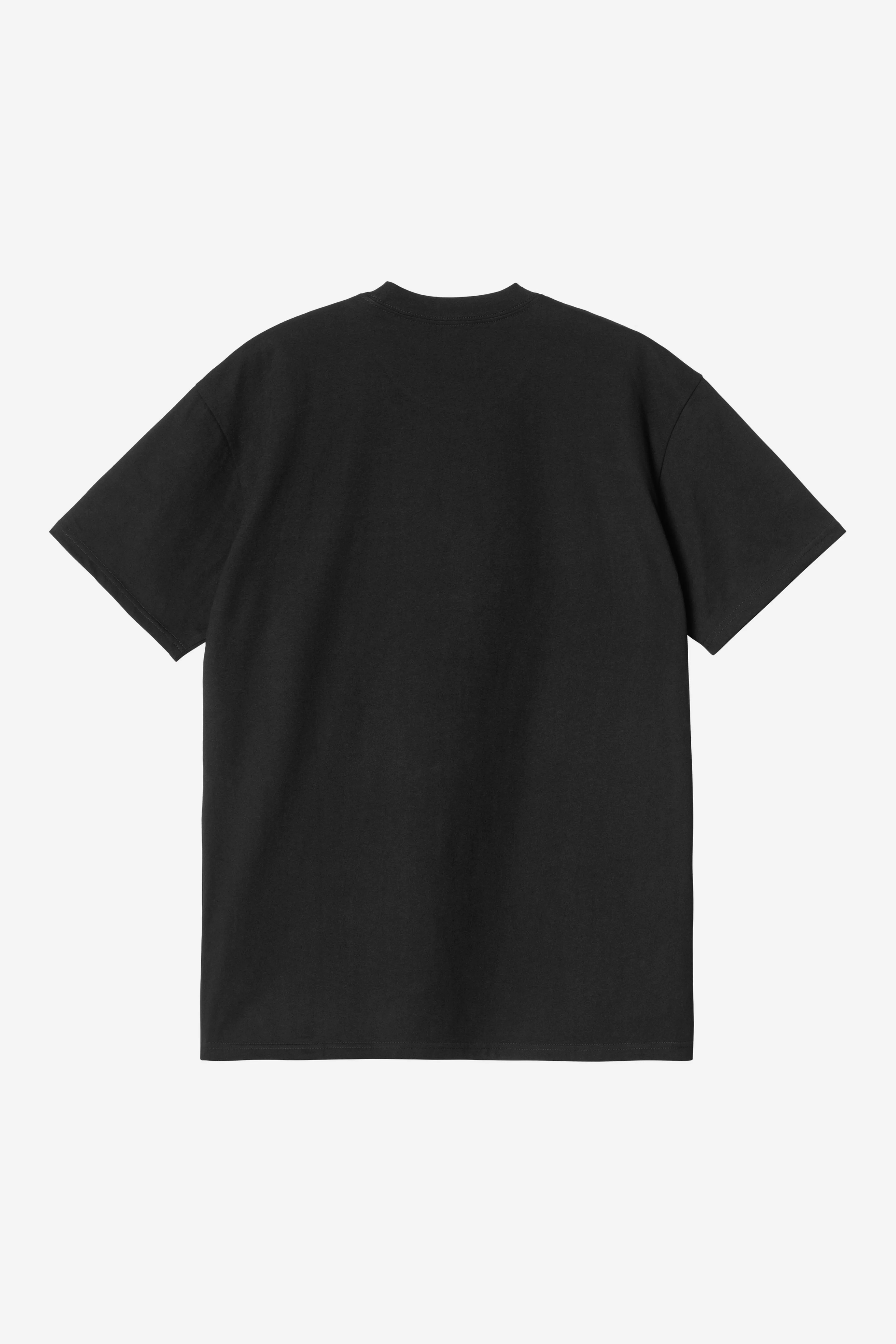 Pocket Heart T Shirt - Black