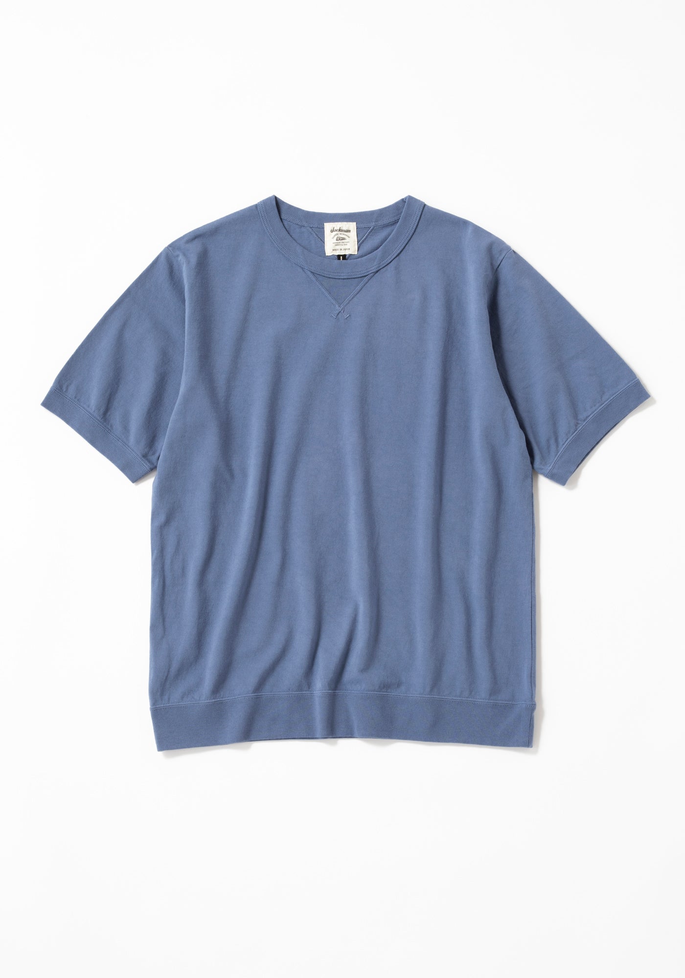 Rib T-Shirt - Retro Saxe