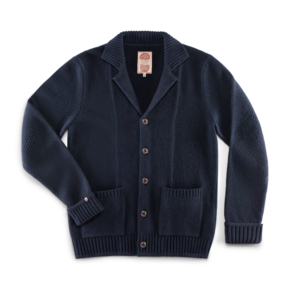 Saint Collar Cardigan - Navy