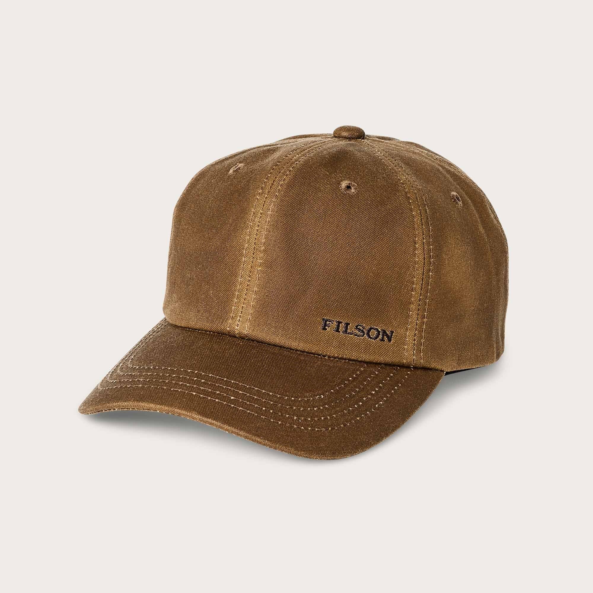 Oil Tin Low-Profile Logger Cap - Dark Tan