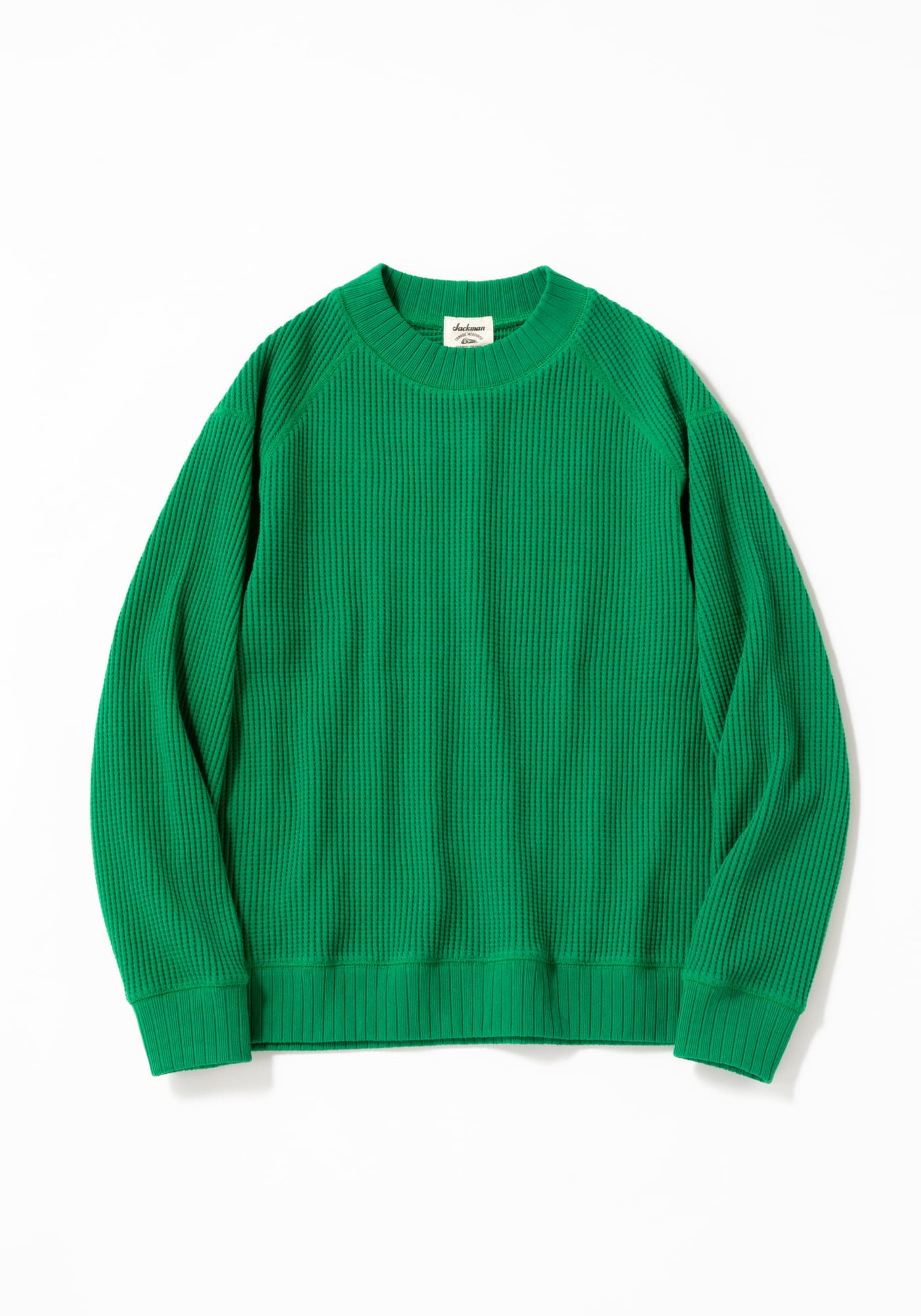 Waffle Midneck - True Green