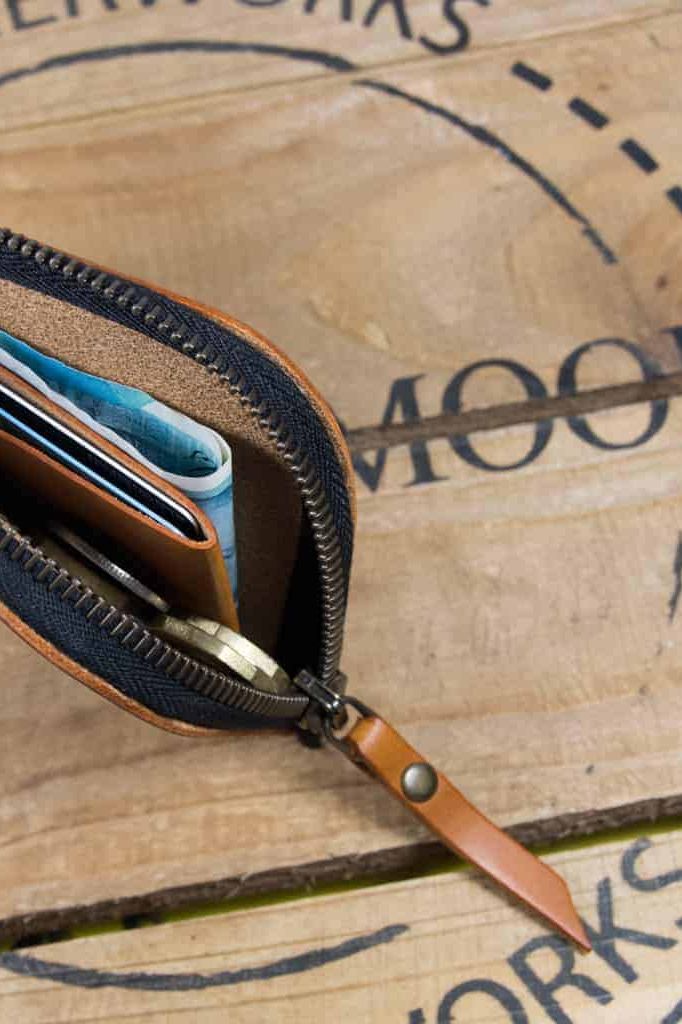 Mariner Zip Wallet - Harness Tan