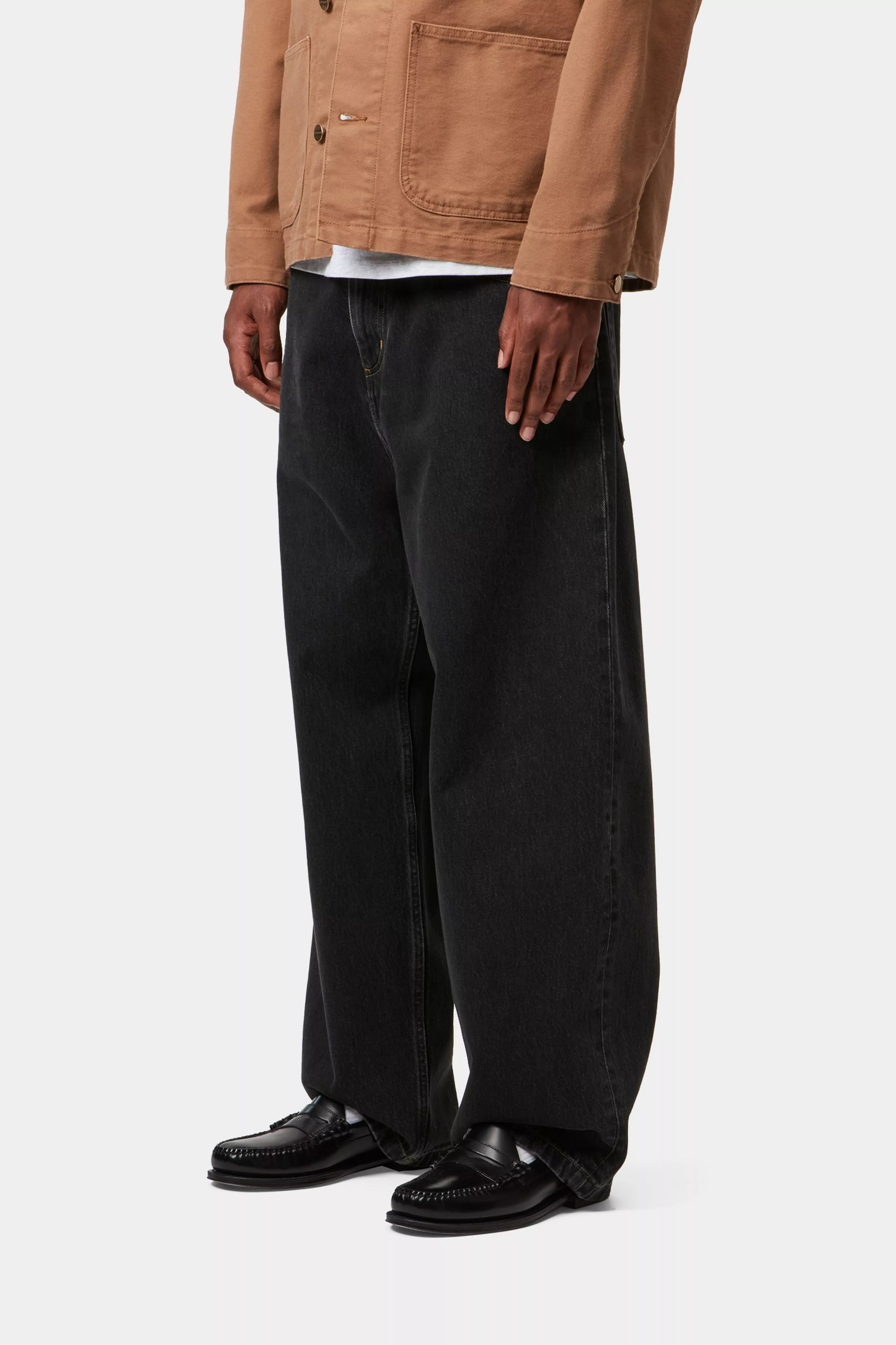 Brandon Pant - Black (Stone Washed)