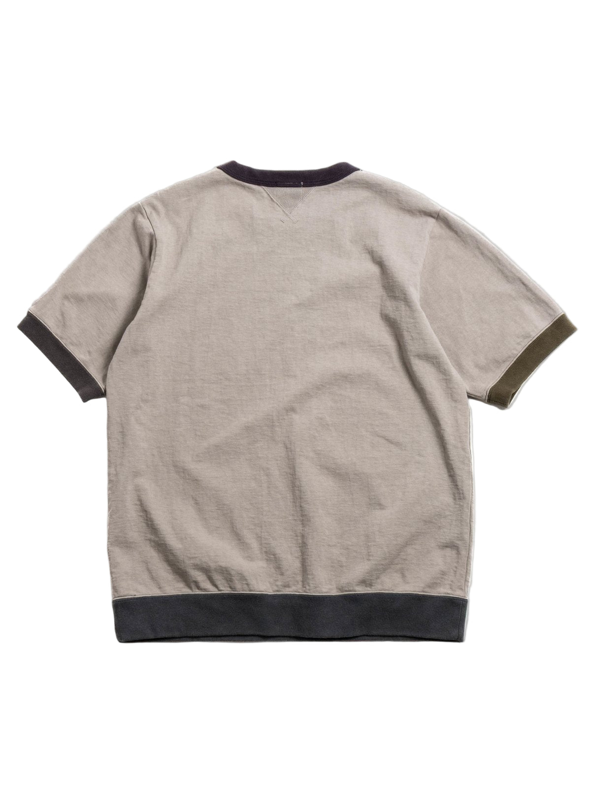 Dotsume Rib T-Shirt - Grey/4C