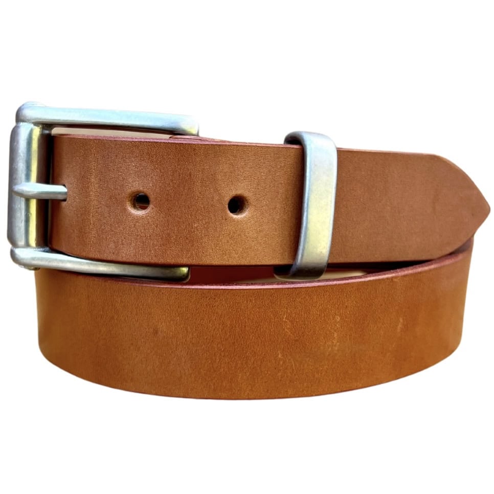 Garrison Belt - Harness Tan/Nickel