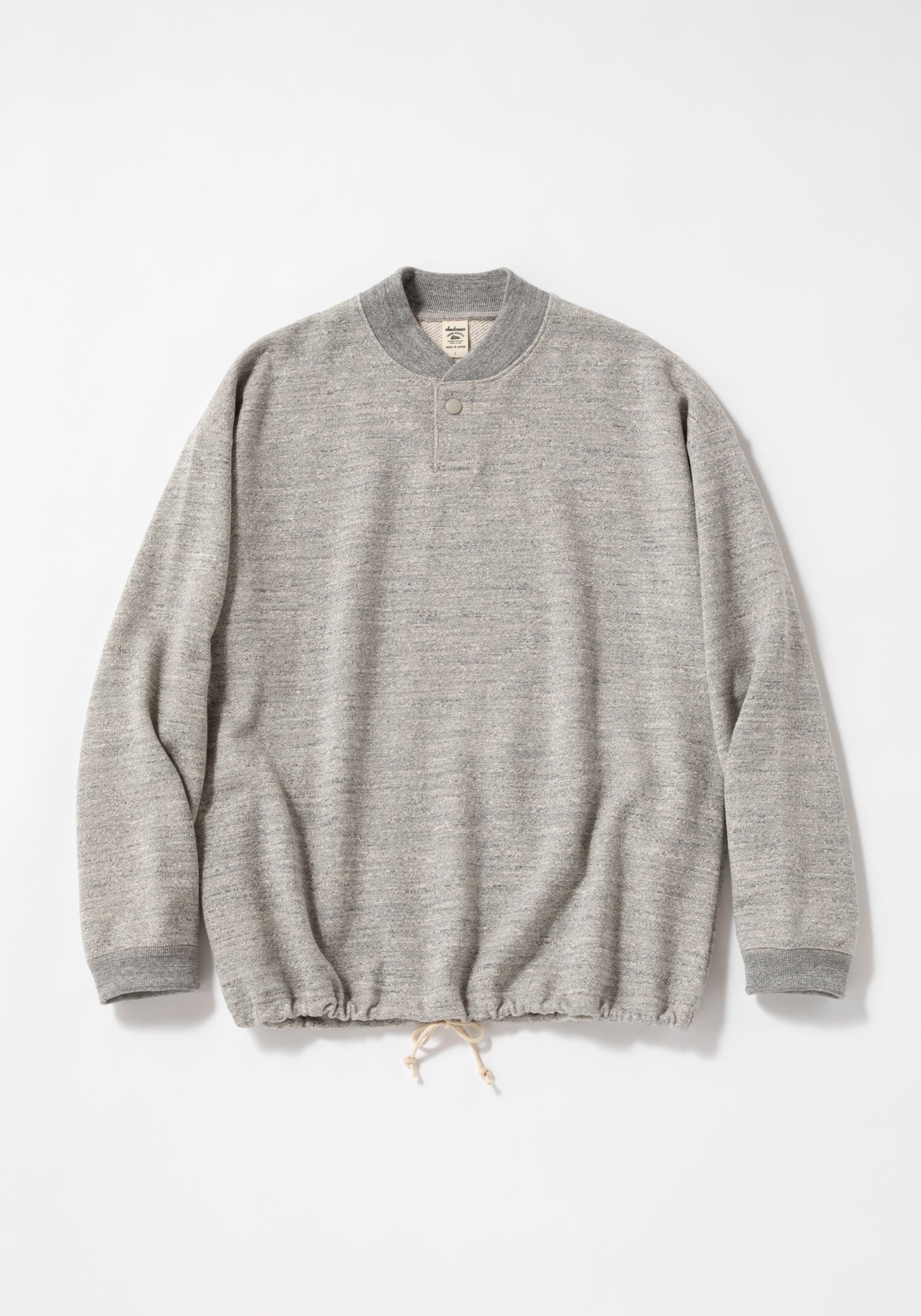GG Sweat GJ Neck - Heather Grey