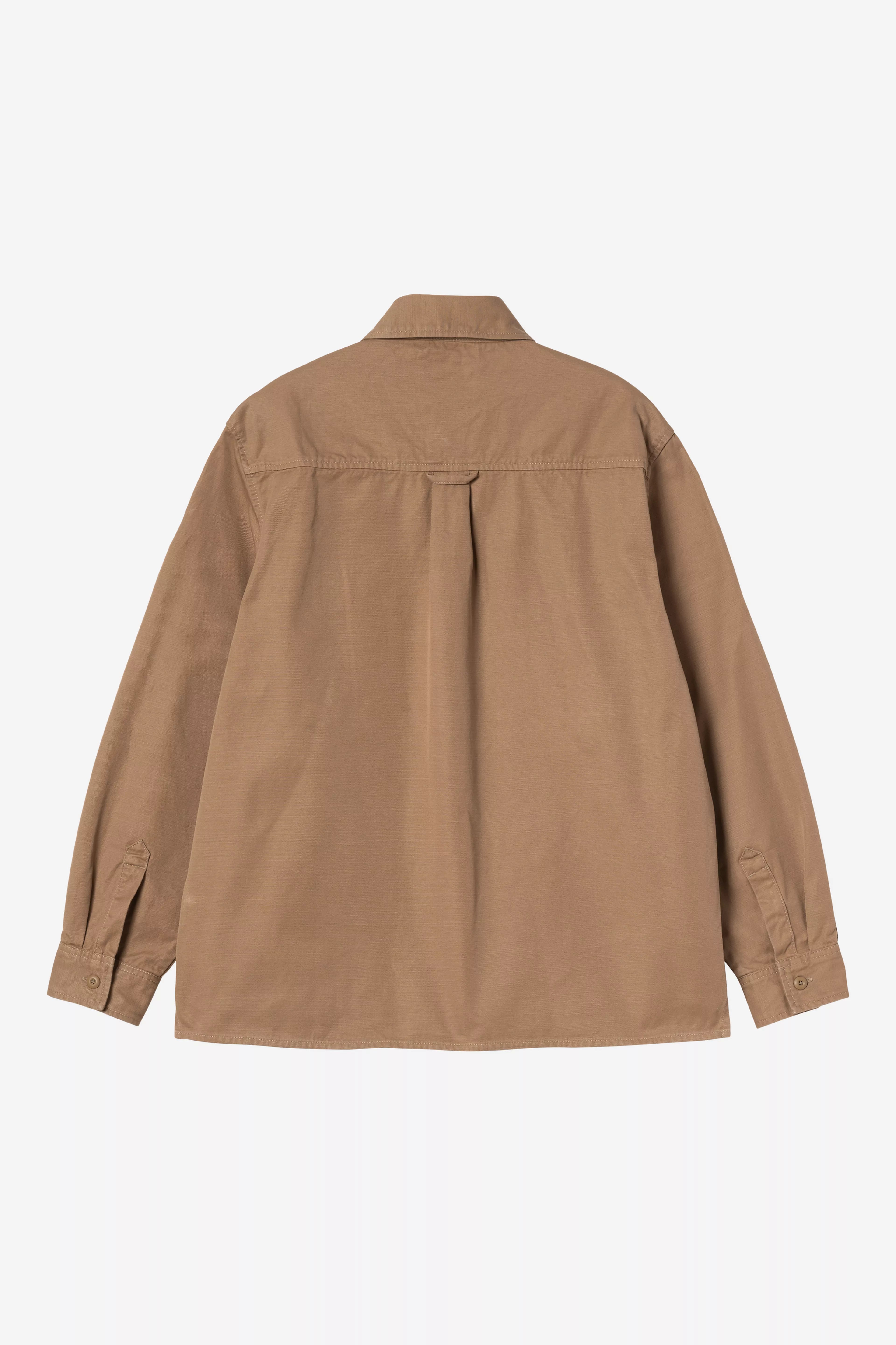 Kelly Shirt Jac - Peanut Rinsed