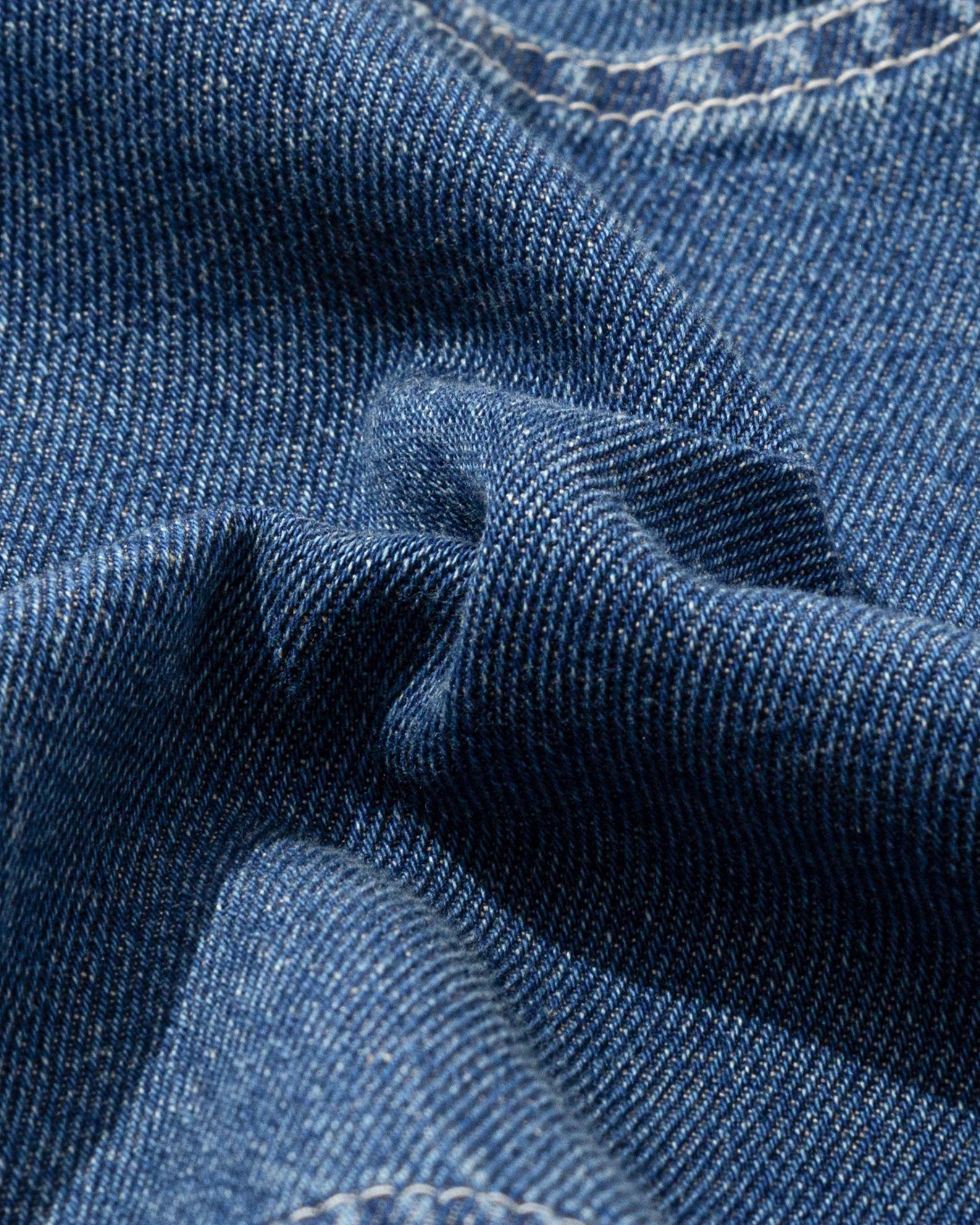 No Collar Coverall - Used Wash