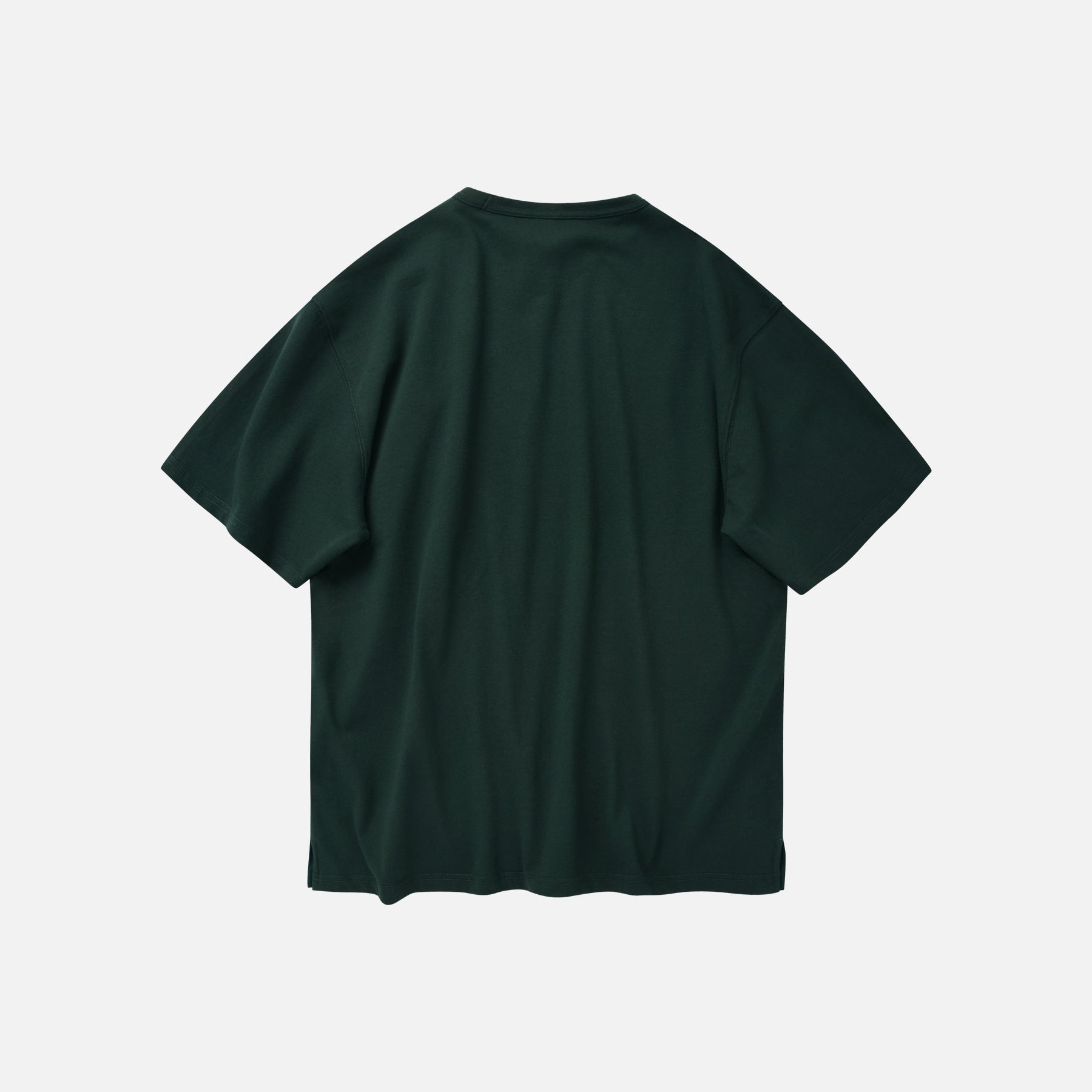 OG Double Rib Oversized Tee - Dark Green