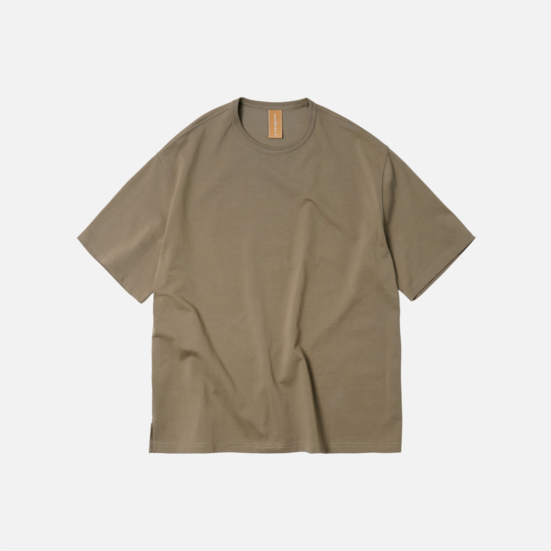 OG Double Rib Oversized Tee - Mud