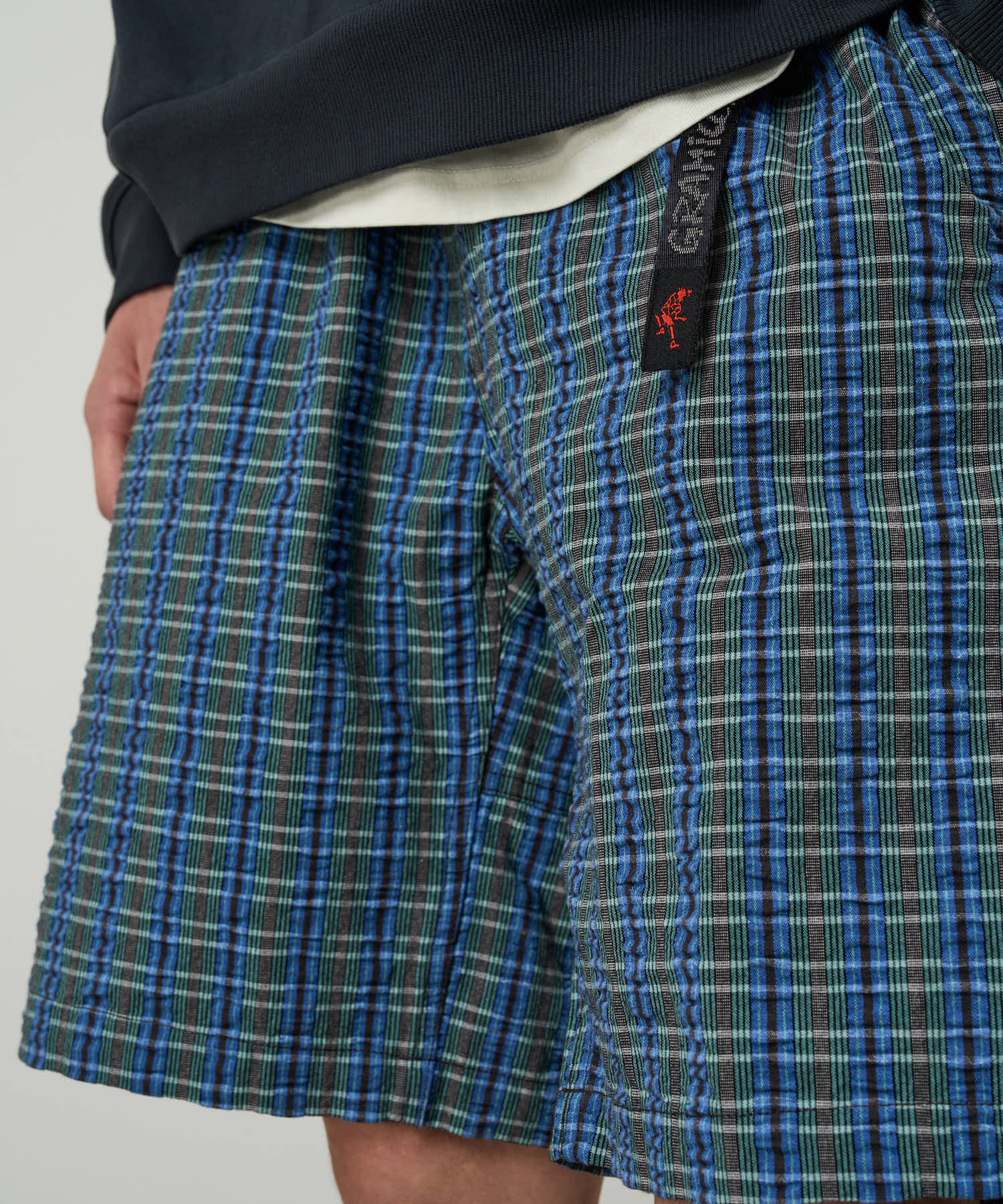 O.G. G-Short - Seersucker Plaid, Multi Stripe