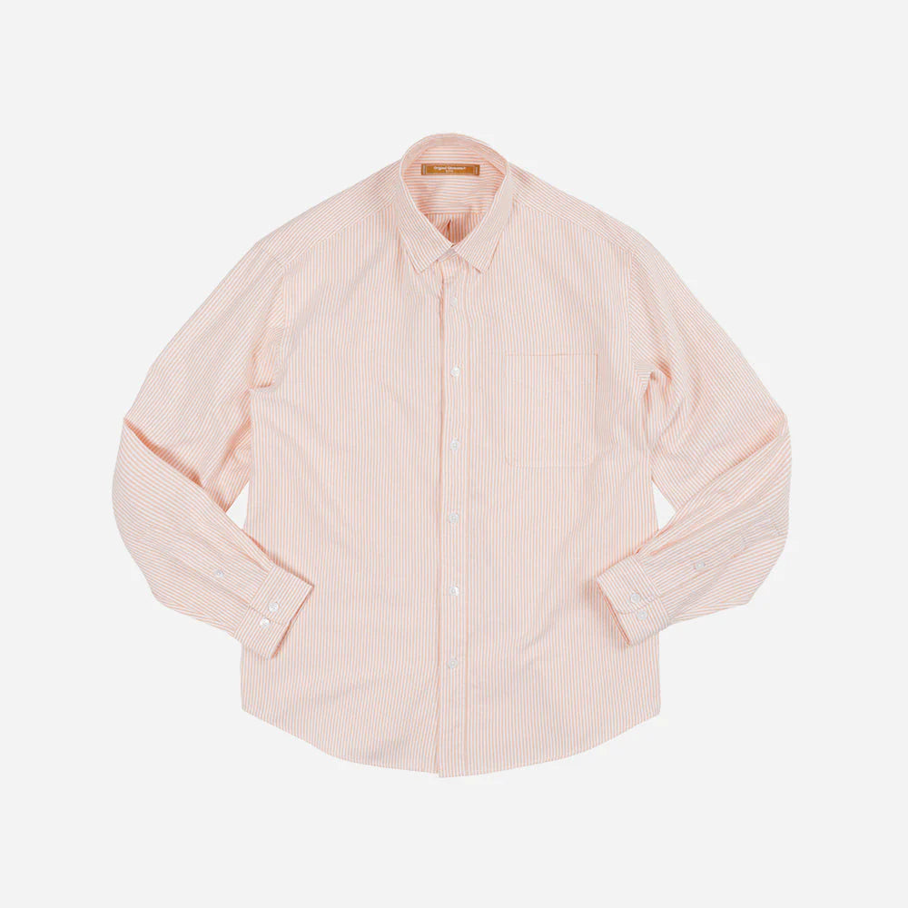 OG Striped Oxford Shirt - Orange