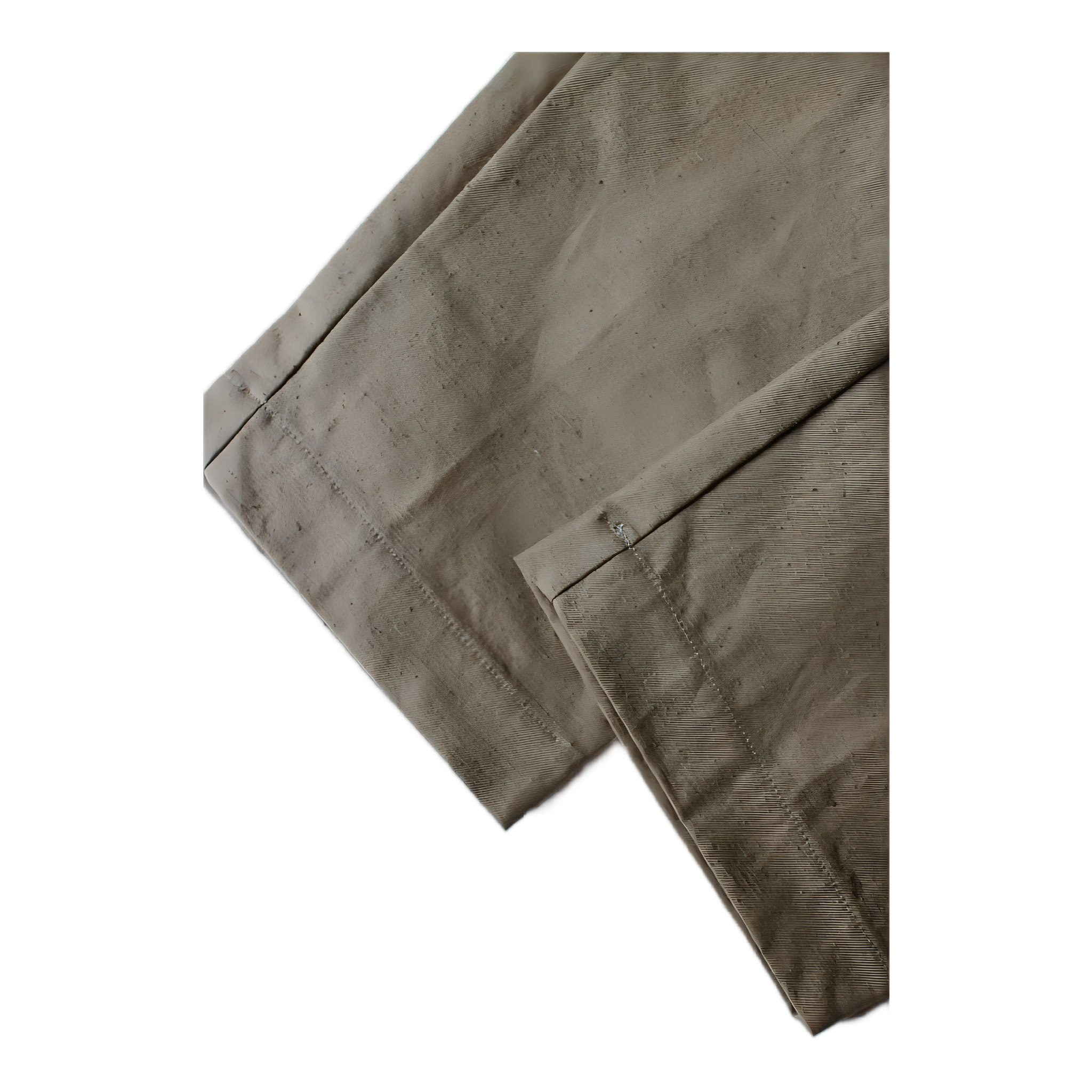 Back Nep Umps Pants - Sepia (Long Length)