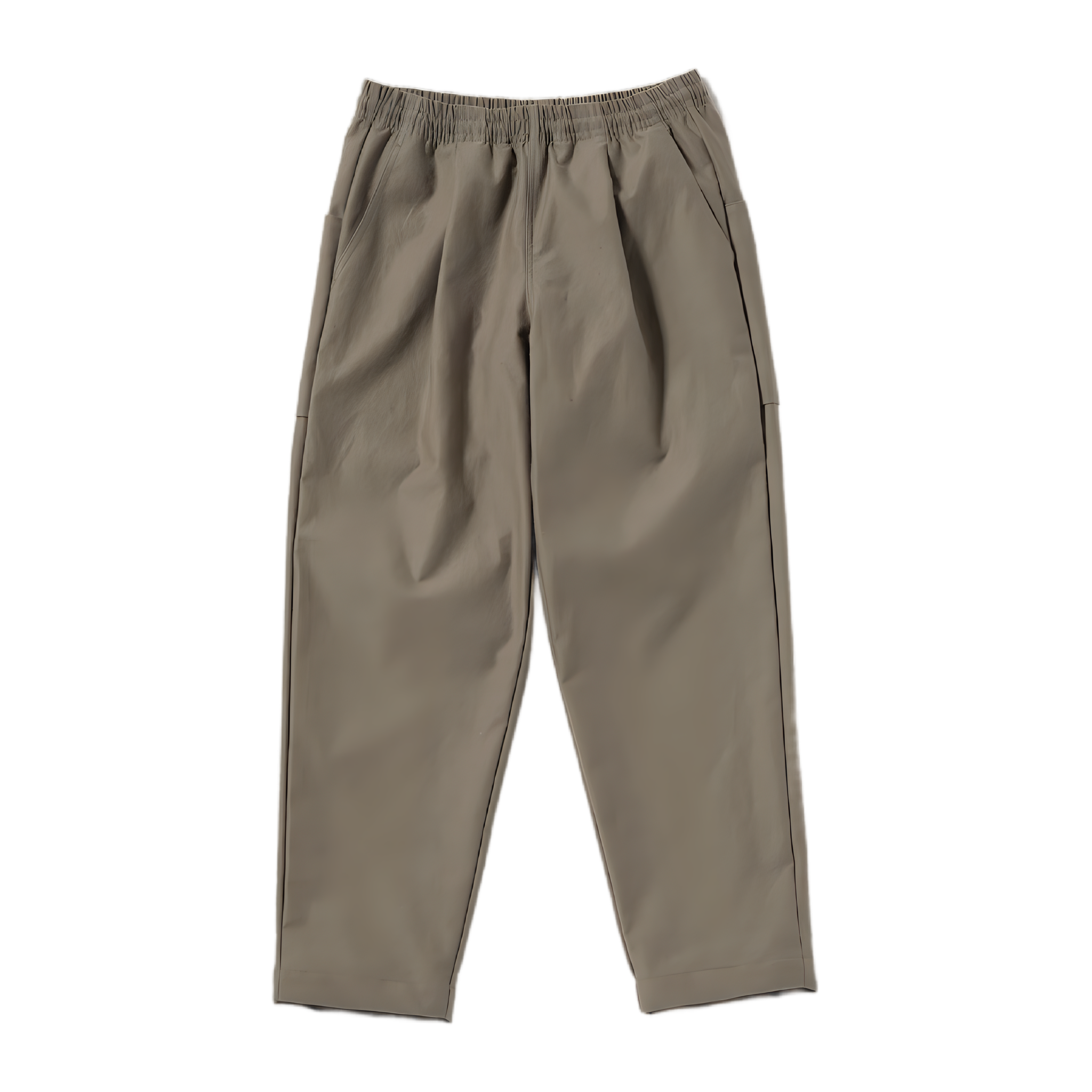 Back Nep Umps Pants - Sepia (Long Length)