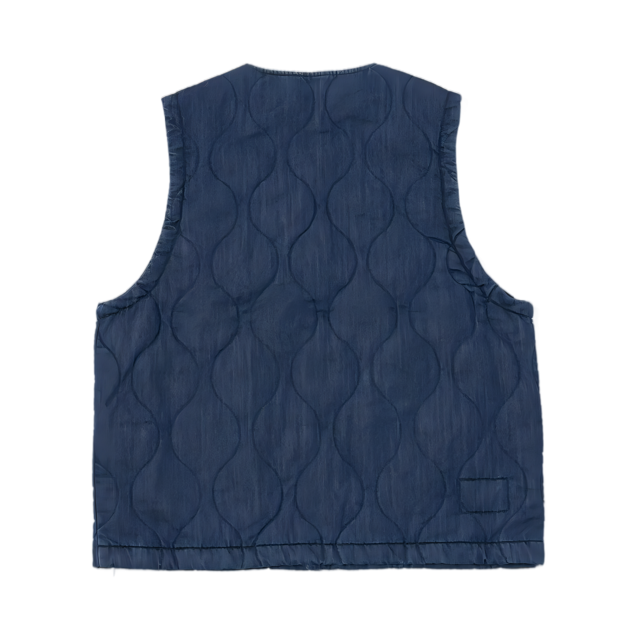Weekend Gilet - Indigo Quilt Denim