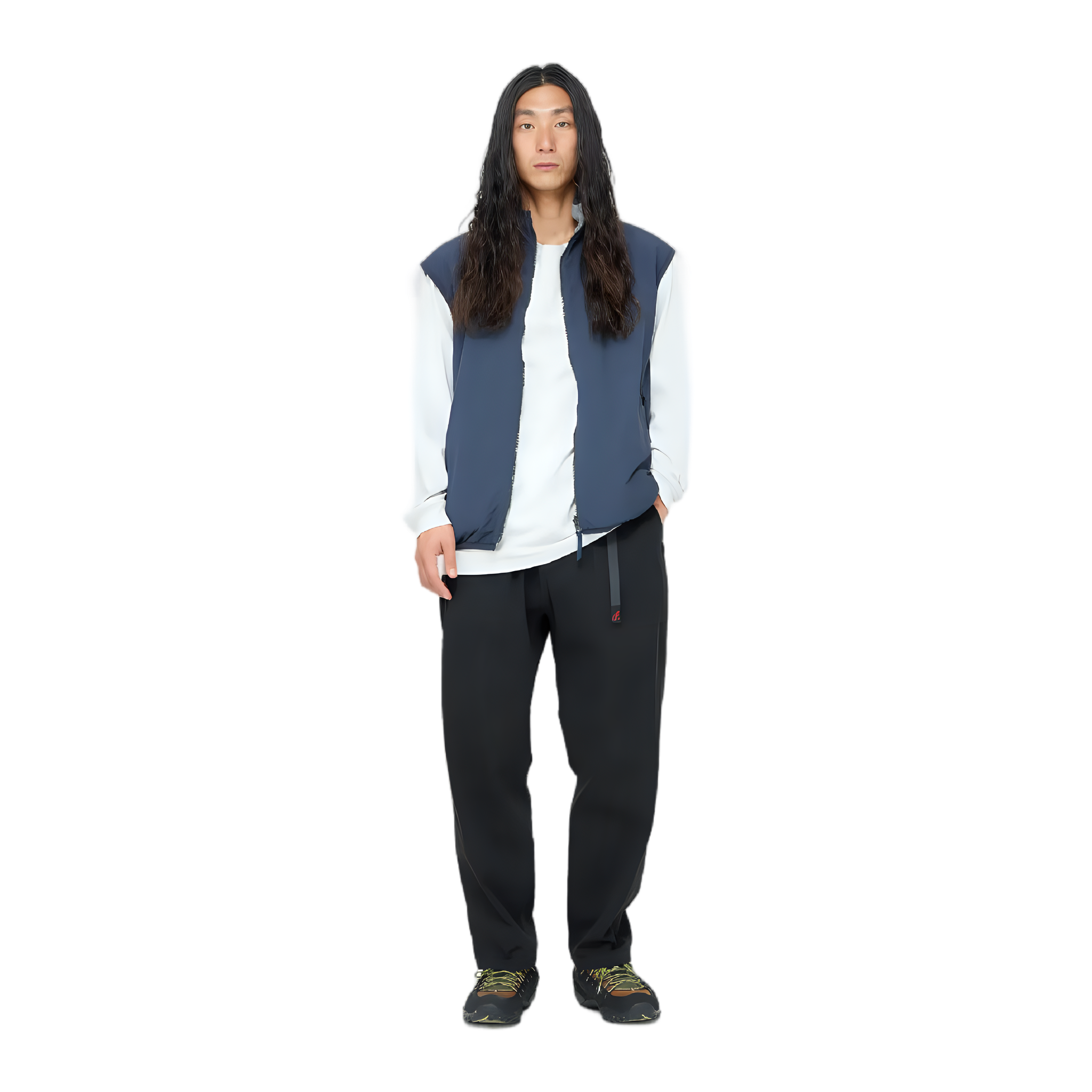 Loose Tapered Ridge Pant - Black