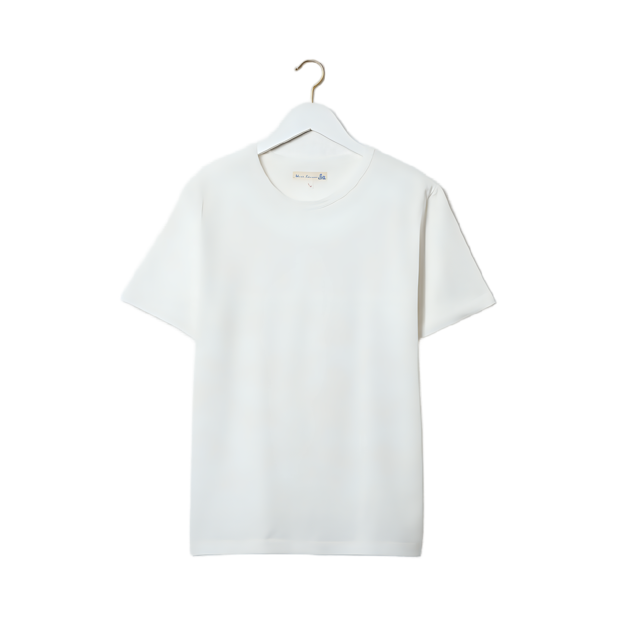 215 Loopwheeled Classic Fit Midweight T-Shirt - White