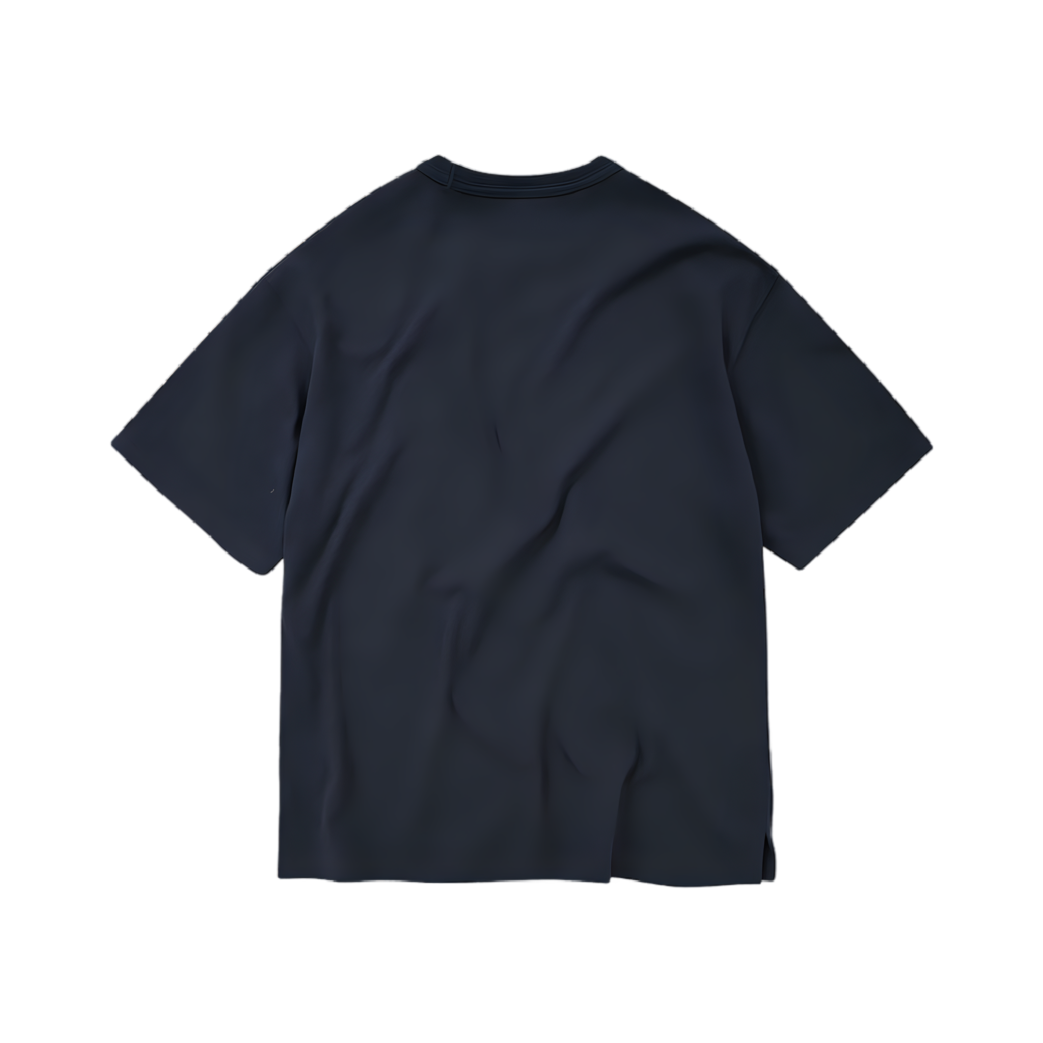 OG Double Rib Oversized Tee - Navy
