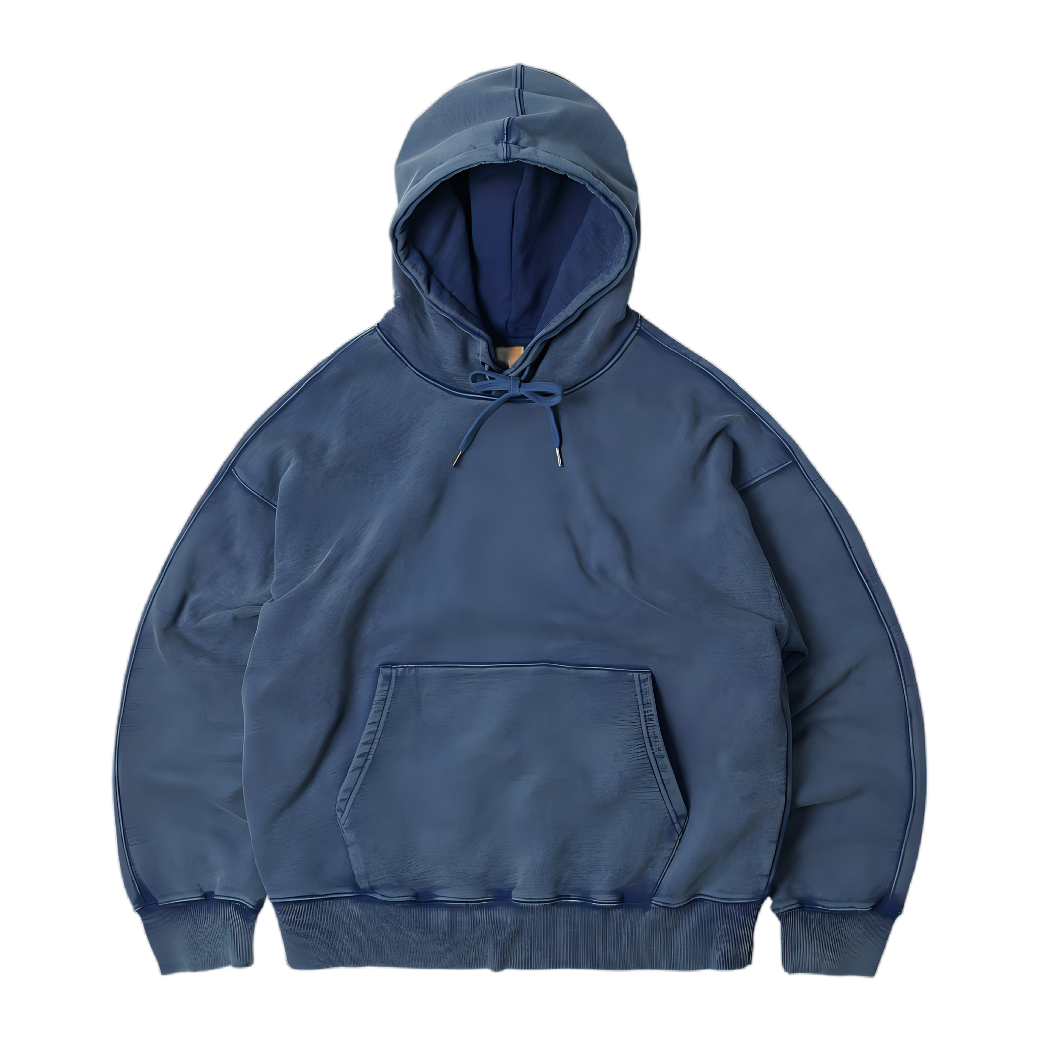 OG Pigment Dyeing Pullover Hoodie - Washed Navy