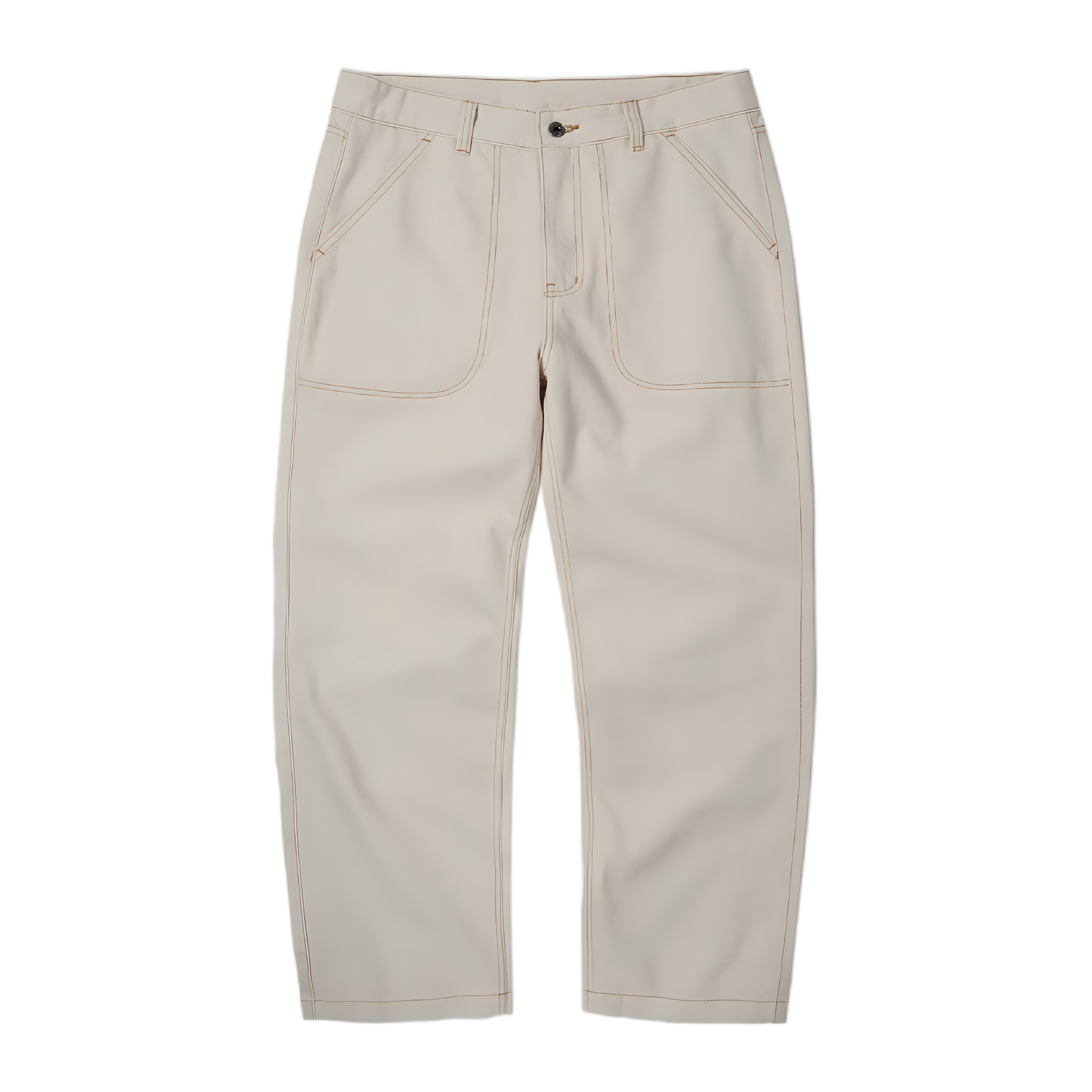CP Wide Denim Pants - Natural