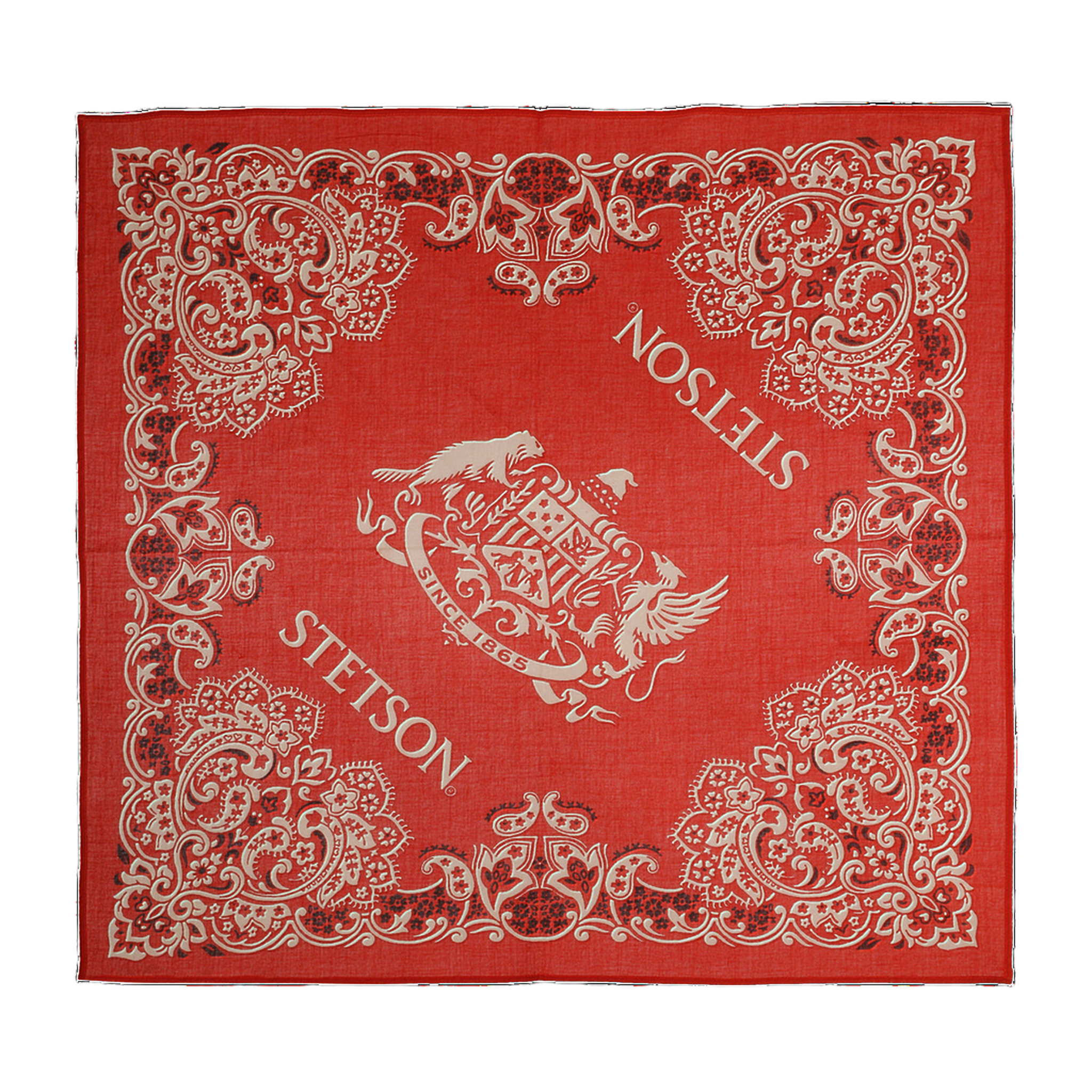 Paisley Bandana - Red