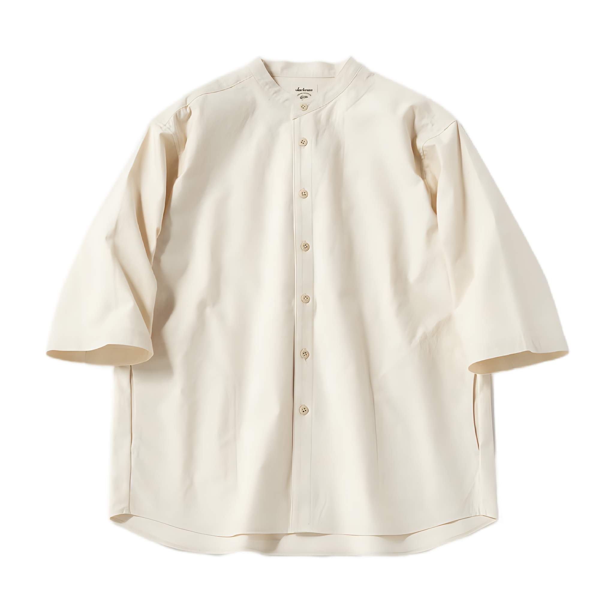 Back Nep BB Shirt - Ecru