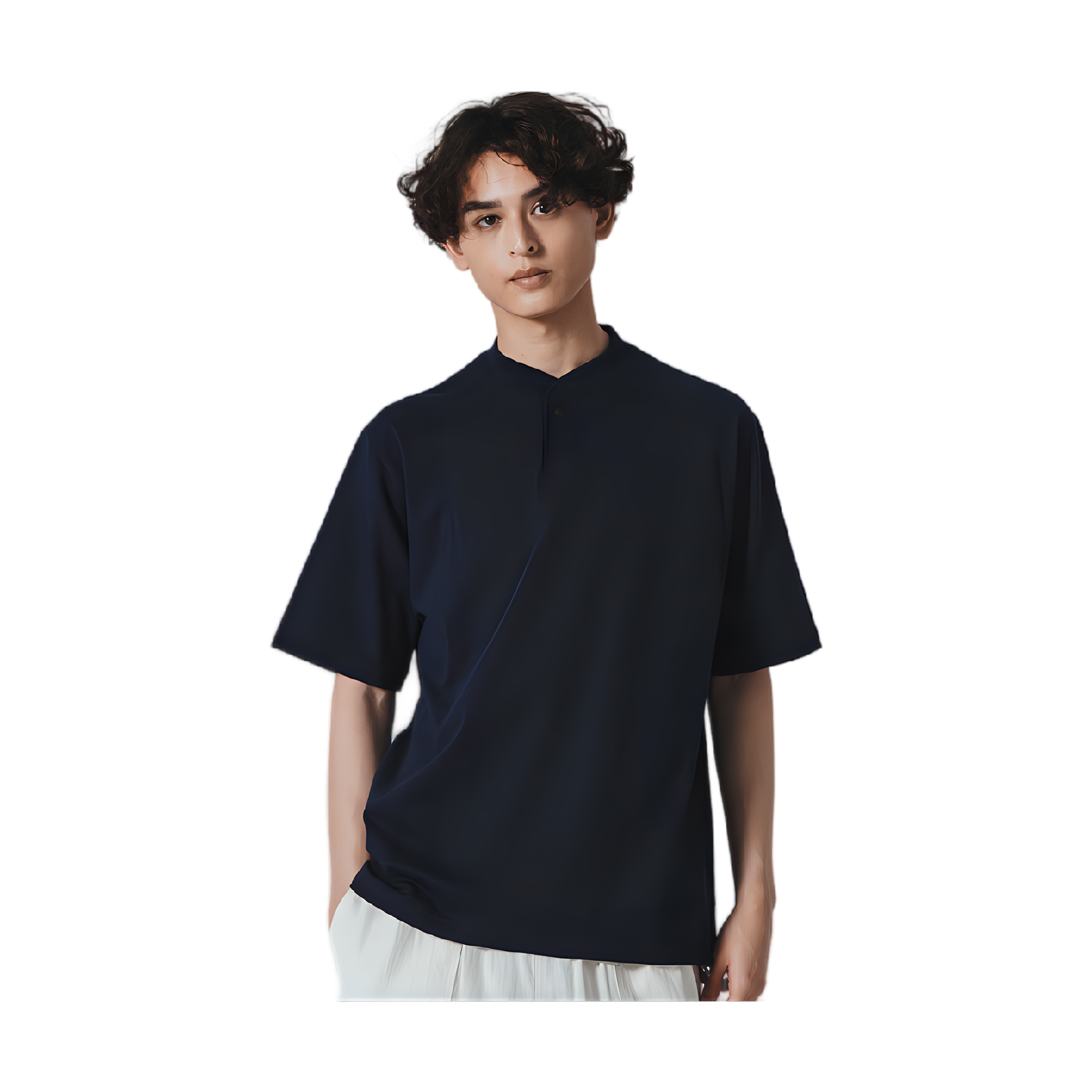 Grace GJ Neck - Navy